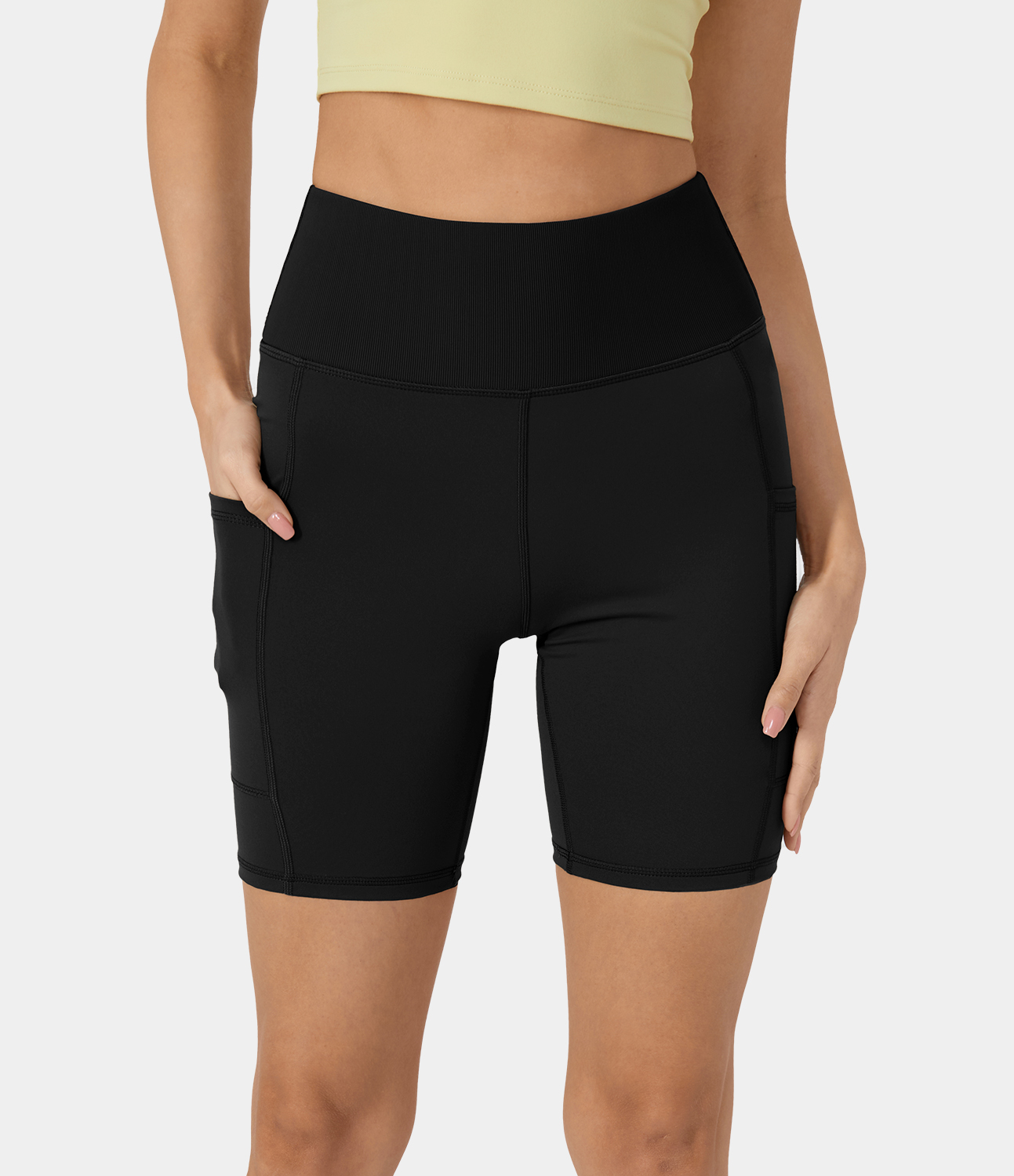 Halara Softlyzeroв„ў Plush Ribbed Waistband Side Pocket Yoga Biker Shorts 7" - Black - biker shorts women black biker shorts
Halara Softlyzeroв„ў Plush Ribbed Waistband Side Pocket Yoga Biker Shorts 7" - Black - biker shorts women black biker shorts