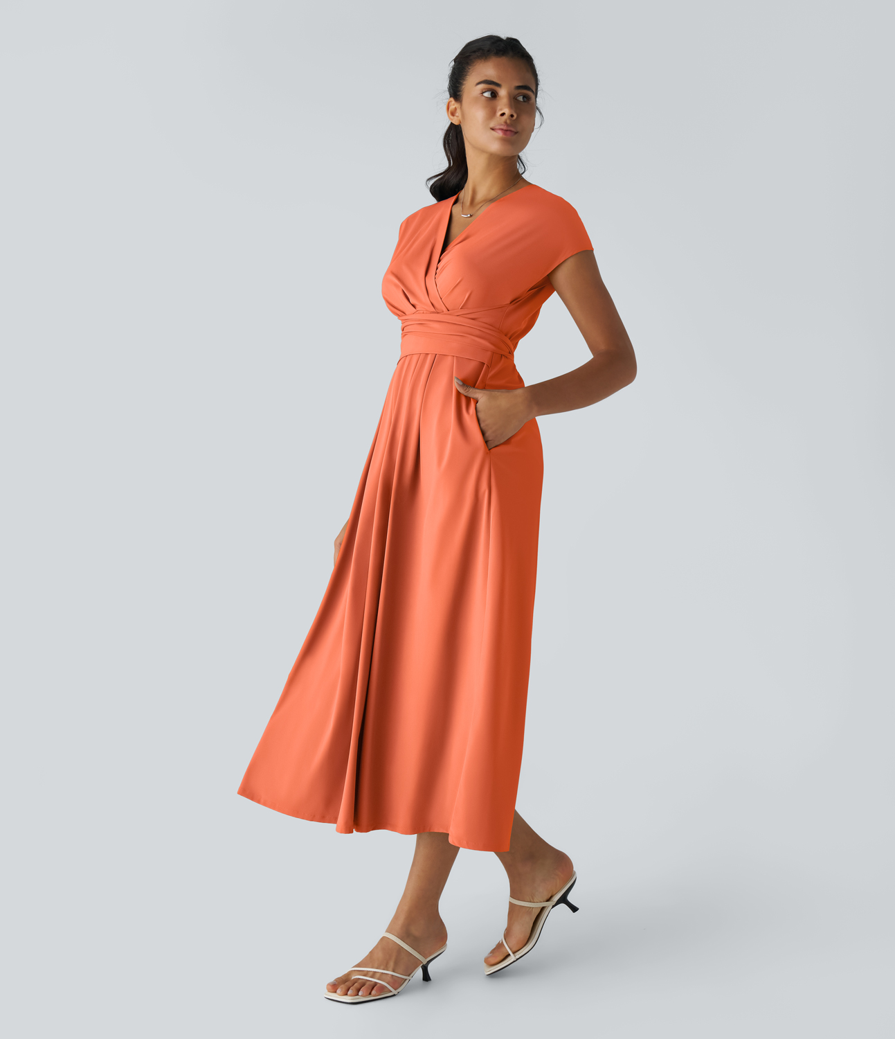 Halara Breezefulв„ў V Neck Short Sleeve Side Pocket Tie Back Quick Dry Midi Casual Dress Casual Dress - Flamingo - slip dress beach dress
Halara Breezefulв„ў V Neck Short Sleeve Side Pocket Tie Back Quick Dry Midi Casual Dress Casual Dress - Flamingo - slip dress beach dress