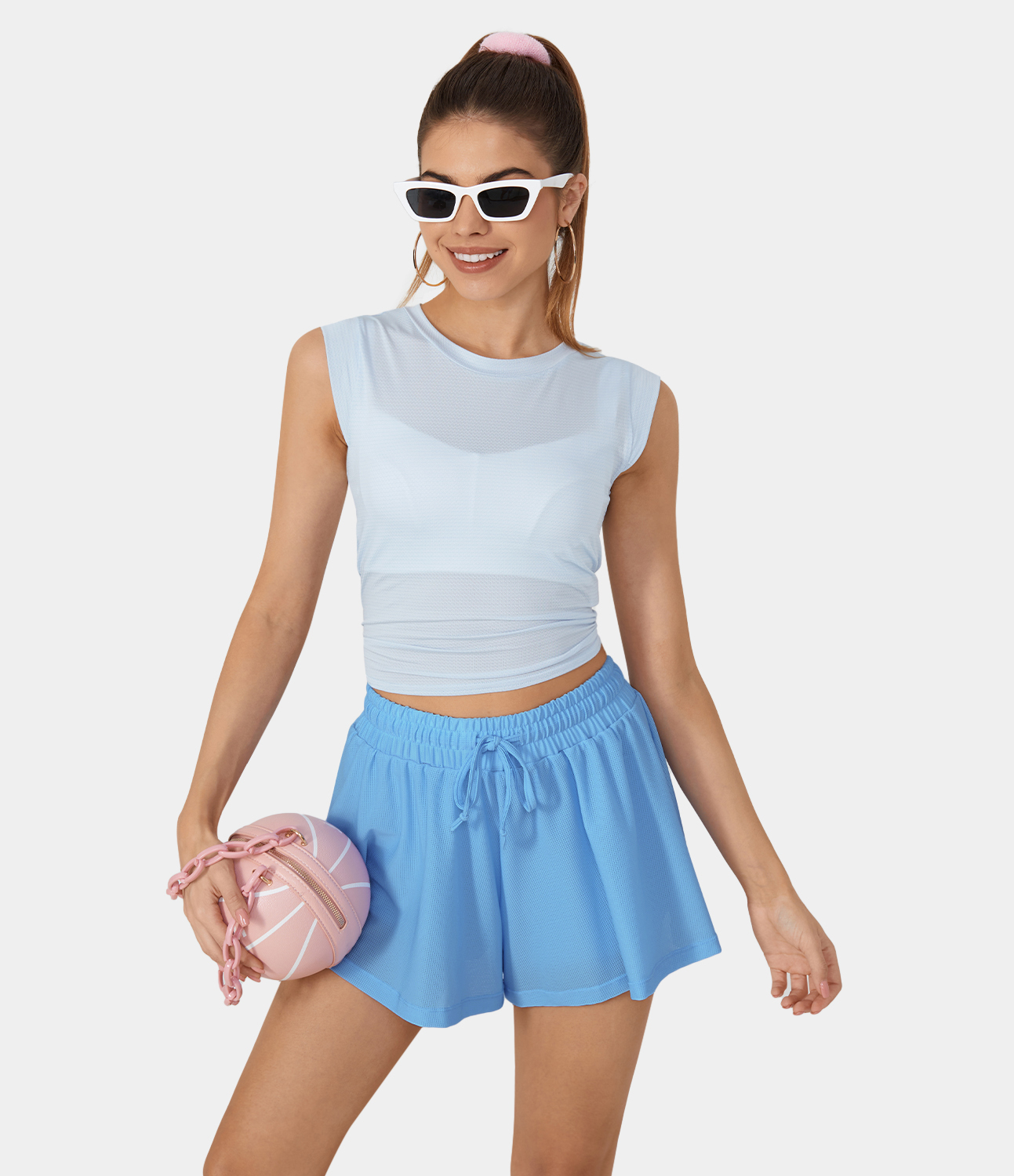Halara High Waisted Drawstring 2-in-1 Yoga Shorts 2" Gym Short - Bright Blue - booty shorts compression shorts yoga shorts
Halara High Waisted Drawstring 2-in-1 Yoga Shorts 2" Gym Short - Bright Blue - booty shorts compression shorts yoga shorts