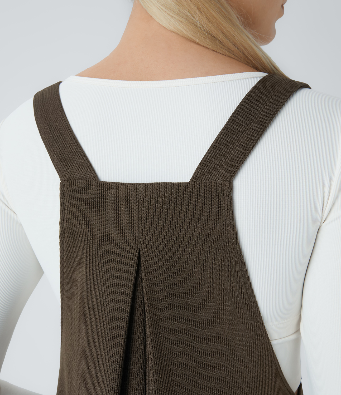 Halara Ribbed Adjustable Strap Multiple Pockets Plicated Casual Overalls - Delicioso
Halara Ribbed Adjustable Strap Multiple Pockets Plicated Casual Overalls - Delicioso
