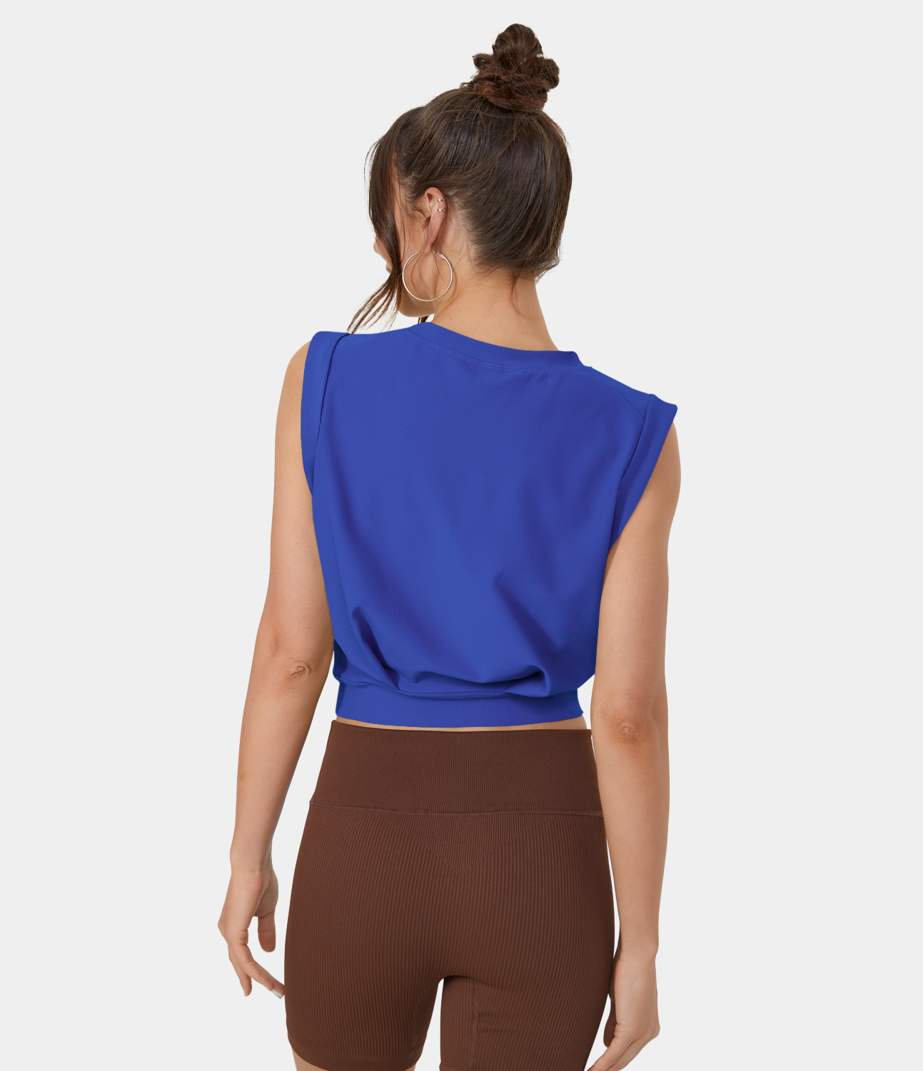Halara PatitoffВ® Flow Pet Hair Resistant Crew Neck Sleeveless Cropped Yoga Tank Top Tank Top - Lotus Blue - golf tops halter top tunic tops
Halara PatitoffВ® Flow Pet Hair Resistant Crew Neck Sleeveless Cropped Yoga Tank Top Tank Top - Lotus Blue - golf tops halter top tunic tops