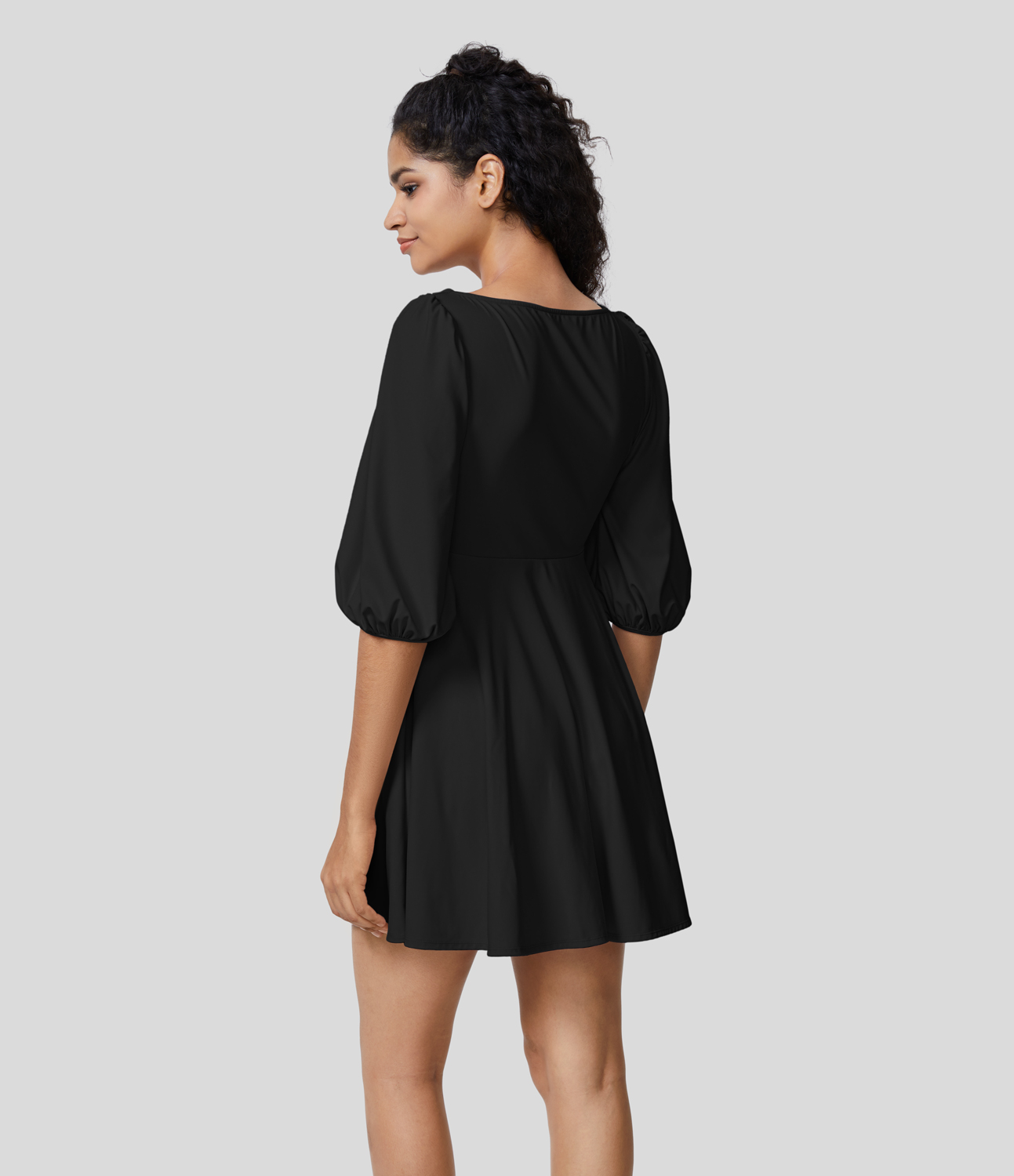 Halara Softlyzeroв„ў Airy Deep V Neck Bishop Sleeve Flare Mini Cool Touch Casual Dress-UPF50+ Casual Dress - Black - slip dress beach dress
Halara Softlyzeroв„ў Airy Deep V Neck Bishop Sleeve Flare Mini Cool Touch Casual Dress-UPF50+ Casual Dress - Black - slip dress beach dress