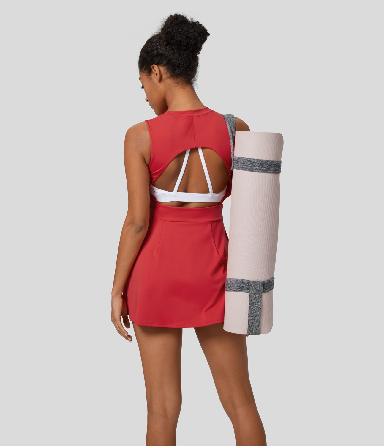 Halara Softlyzeroв„ў Airy Sleeveless Backless Drawstring Split 2-Piece Pocket Cool Touch Mini Active Dress-UPF50+ Workout Dress - Mars Red
Halara Softlyzeroв„ў Airy Sleeveless Backless Drawstring Split 2-Piece Pocket Cool Touch Mini Active Dress-UPF50+ Workout Dress - Mars Red