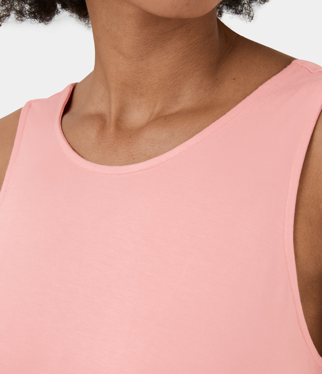 Halara Round Neck Sleeveless Backless Crisscross Side Pocket Mini Casual Dress Casual Dress - Pale Rosette -  slip dress beach dress 
Halara Round Neck Sleeveless Backless Crisscross Side Pocket Mini Casual Dress Casual Dress - Pale Rosette -  slip dress beach dress