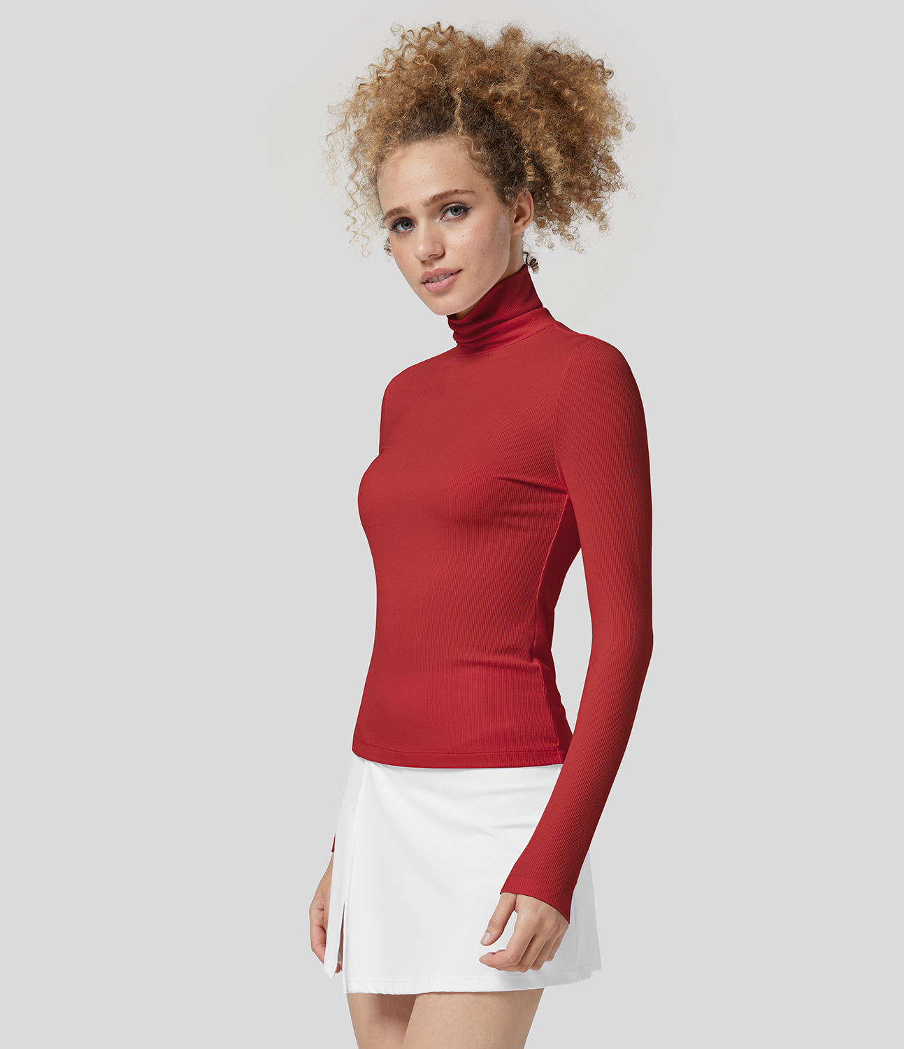 Halara Ribbed Knit High Collar Long Sleeve Casual Top Tank Top - Samba - golf tops halter top tunic tops sleeveless tops backless top
Halara Ribbed Knit High Collar Long Sleeve Casual Top Tank Top - Samba - golf tops halter top tunic tops sleeveless tops backless top