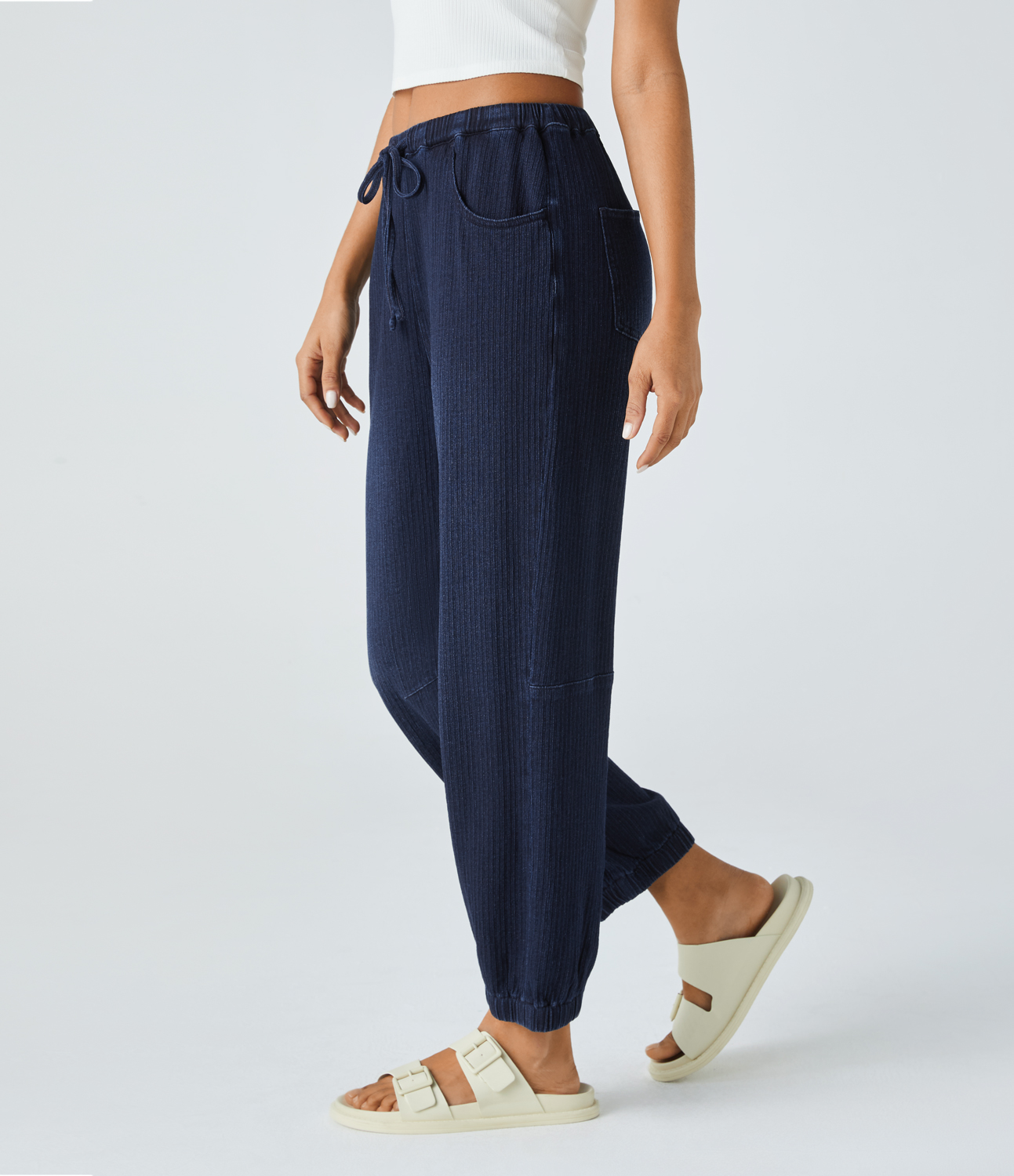 Halara Halaramagicв„ў Mid Rise Drawstring Multiple Pockets Washed Stretchy Knit Casual Jeans - Secluded Valley Denim
Halara Halaramagicв„ў Mid Rise Drawstring Multiple Pockets Washed Stretchy Knit Casual Jeans - Secluded Valley Denim