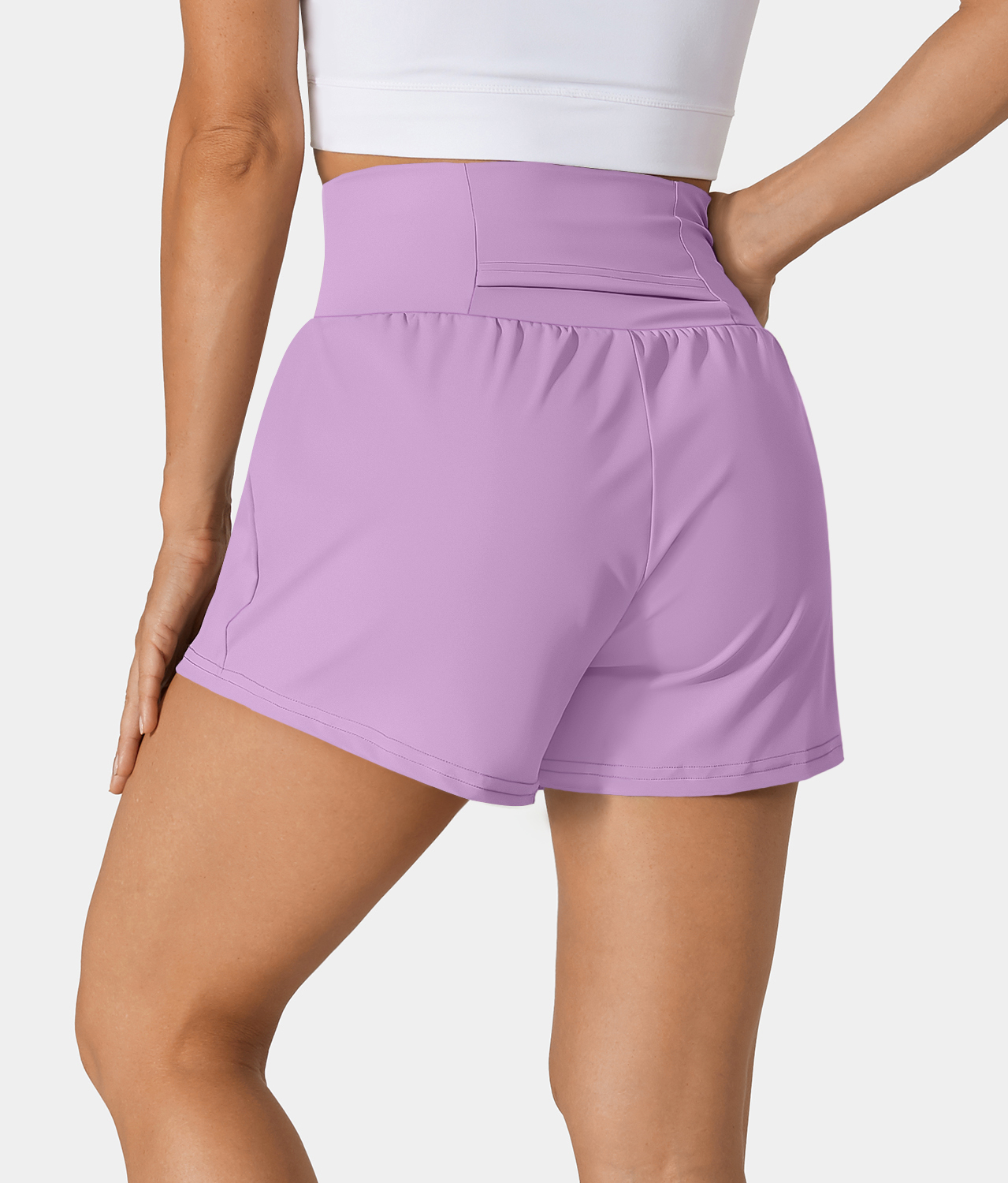 Halara Super High Waisted Back Pocket & Side Hidden Pocket 2-in-1 Yoga Shorts 2.5" Gym Short - Orchid Bouquet - booty shorts
Halara Super High Waisted Back Pocket & Side Hidden Pocket 2-in-1 Yoga Shorts 2.5" Gym Short - Orchid Bouquet - booty shorts