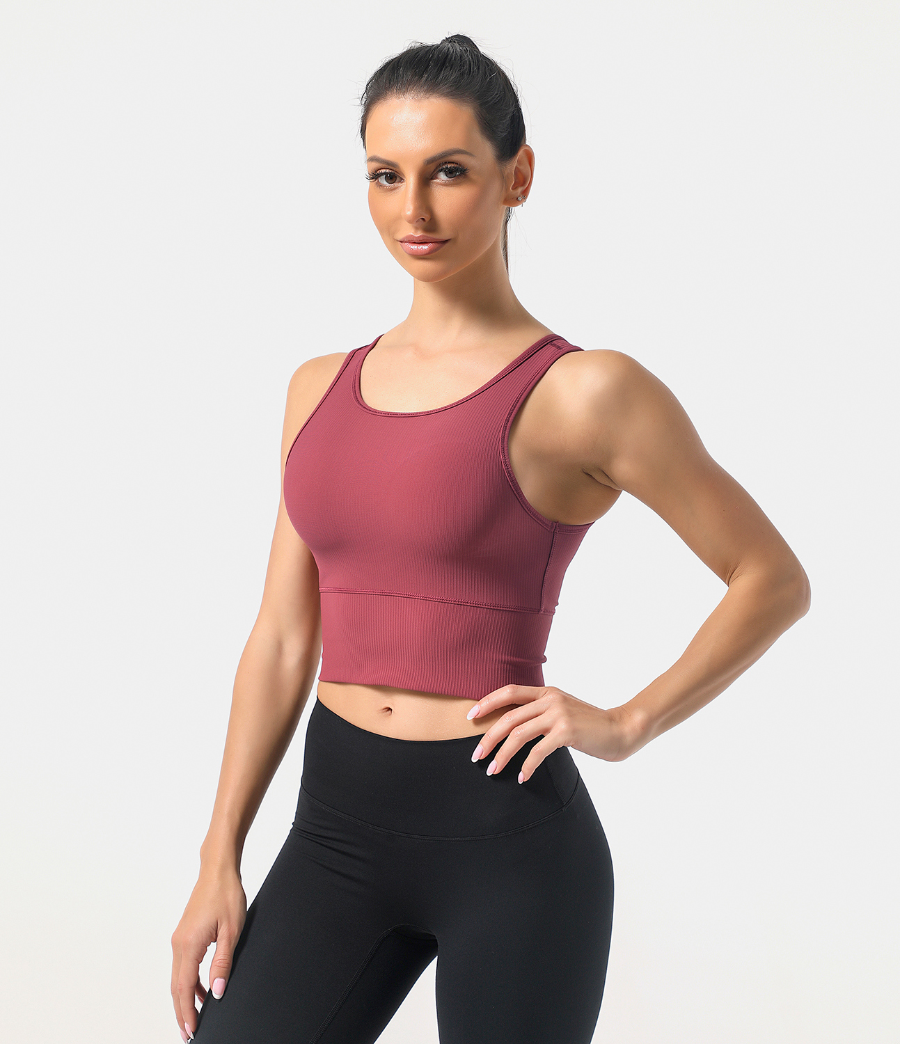 Rückenfreies Damen Tanktop - Sexy ärmelloses Sommer Top Mit Bindegürtel