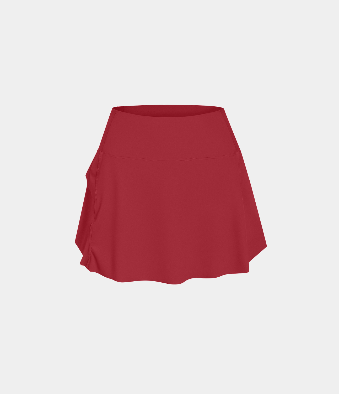 

Halara Plain 2-in-1 Back Waistband Pocket Dance Skirt - Scarlet Smile -  midi skirt a line skirt golfing skirt pleated tennis skirt