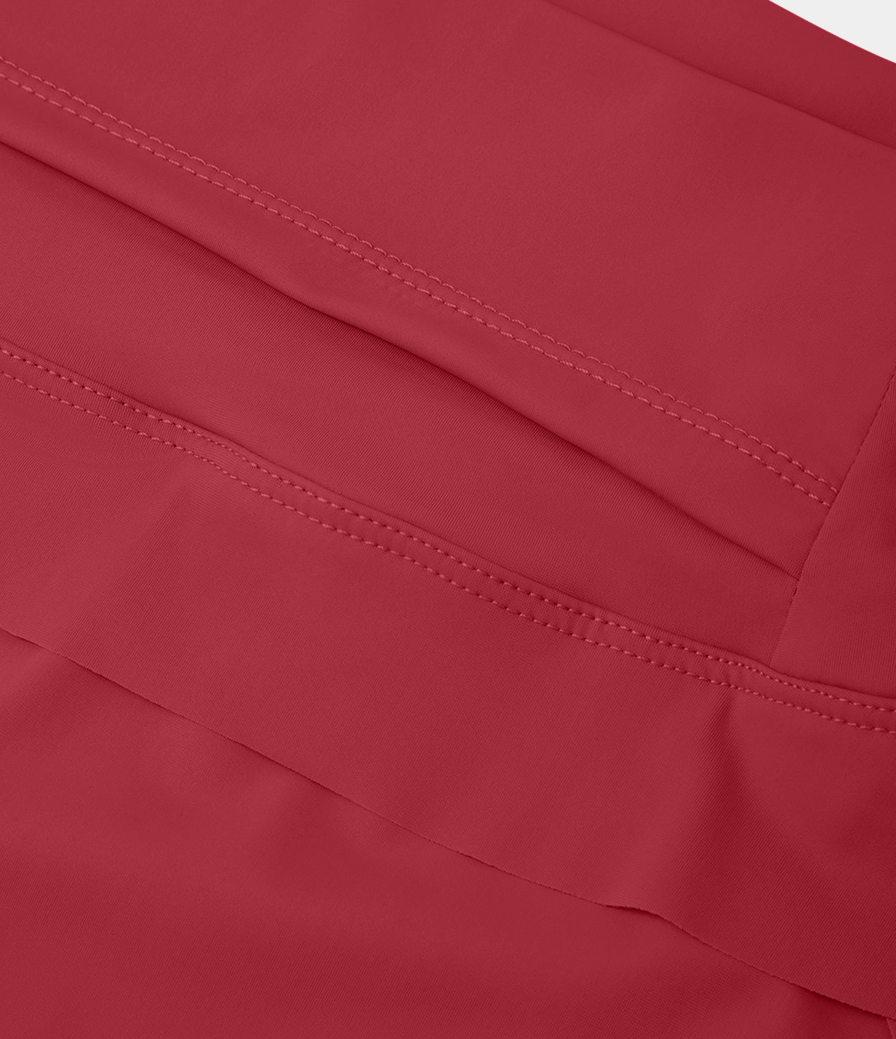 Halara Plain 2-in-1 Back Waistband Pocket Dance Skirt  - Scarlet Smile - S midi skirt a line skirt golfing skirt pleated tennis skirt 