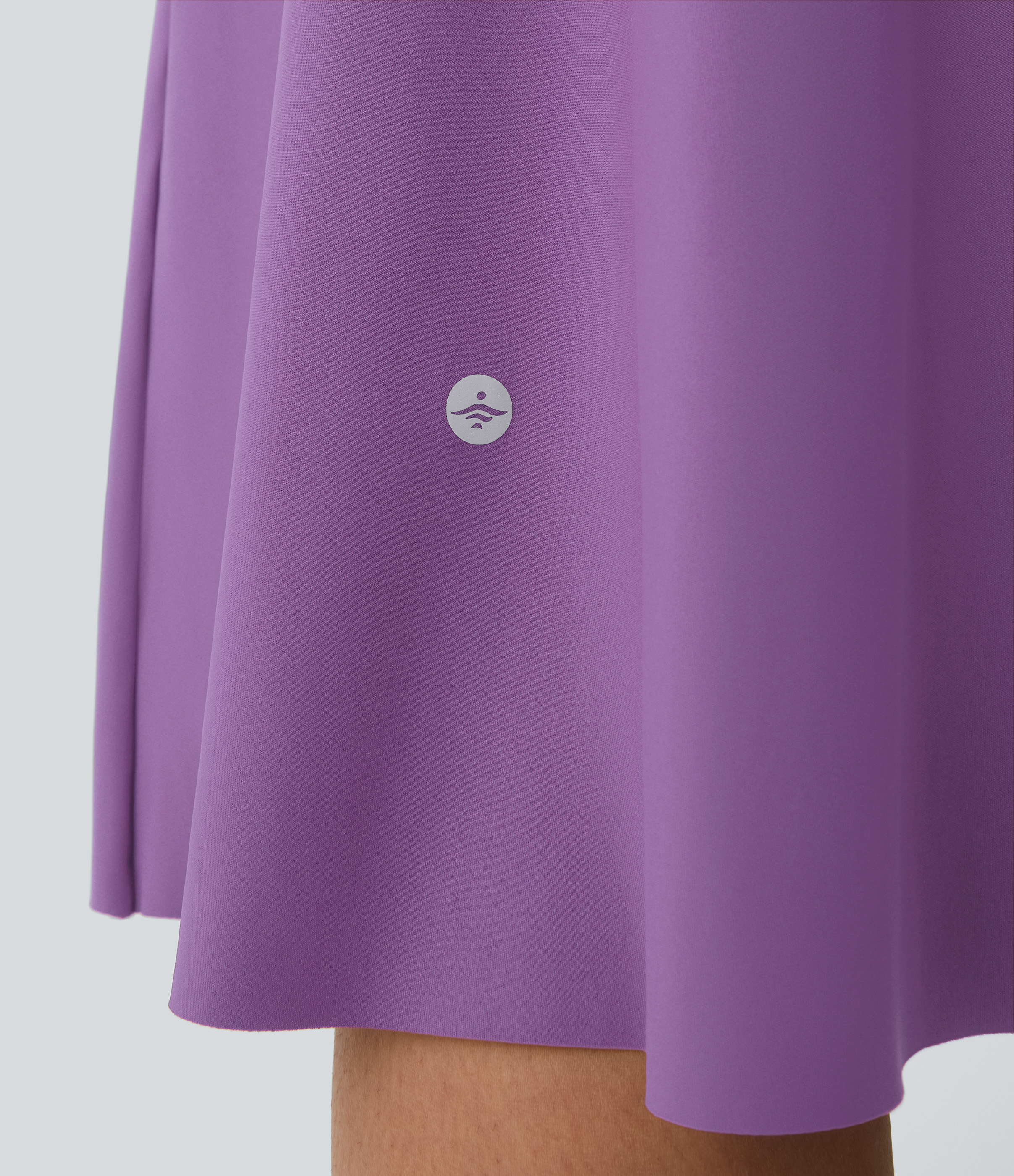 Halara Everyday Midi Chill Dress-La Land Casual Dress - Dewberry - XS slip dress beach dress ruched dress halter dress exercise dress 