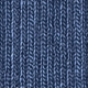 Dark blue knit denim