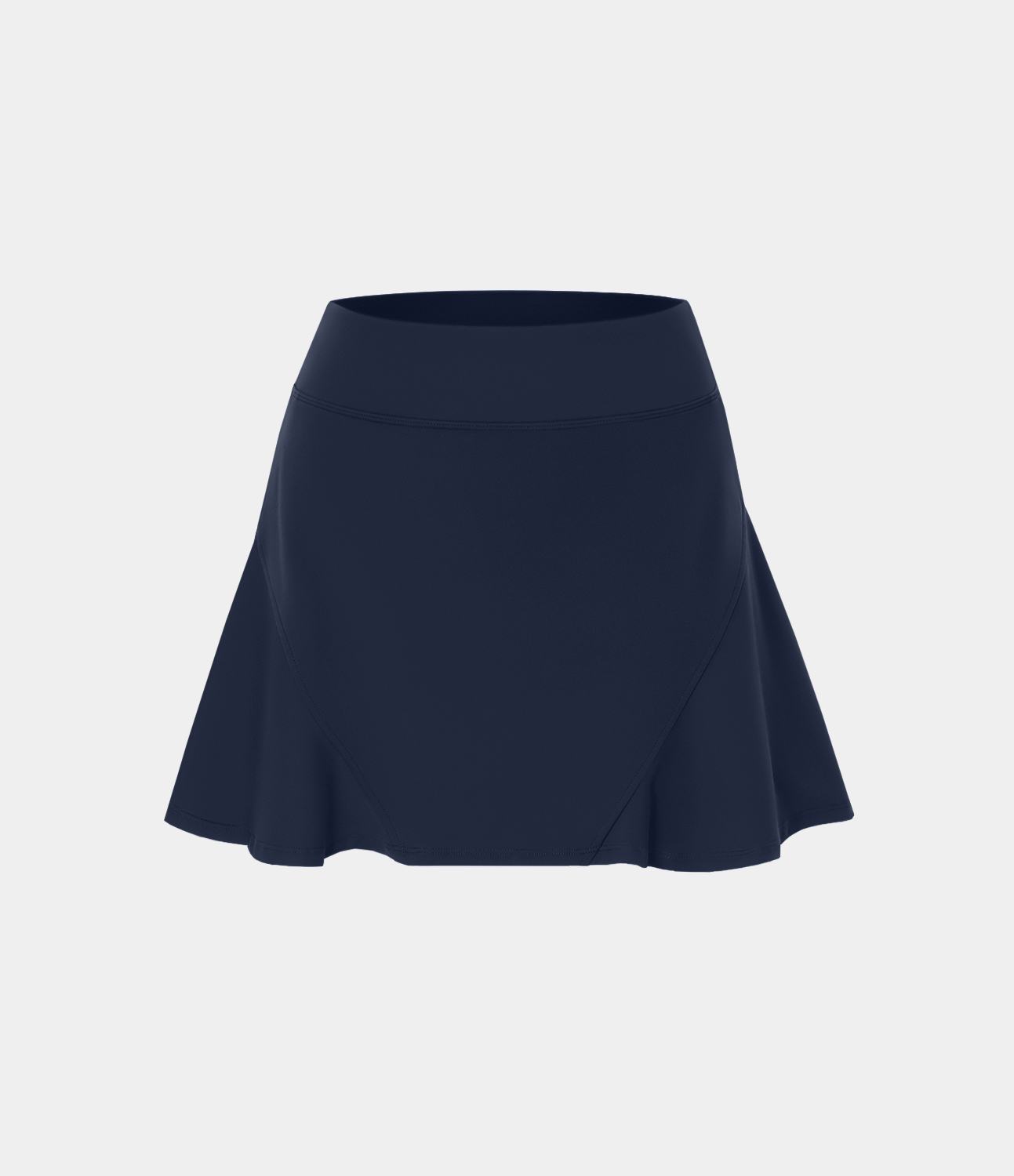 Halara Solid Hidden Side Pocket 2-in-1 Tennis Skirt  - Midnight Blue - L midi skirt a line skirt golfing skirt pleated tennis skirt 