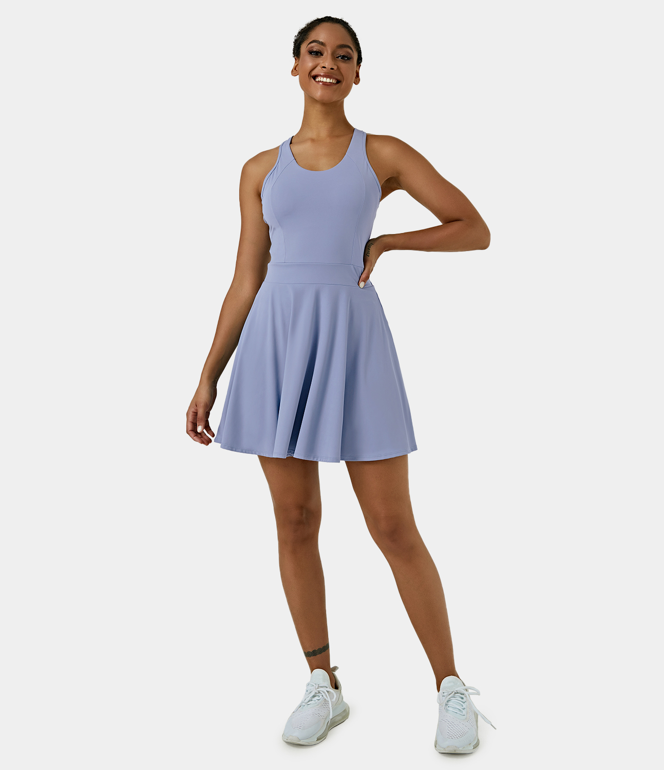 dress with shorts halara