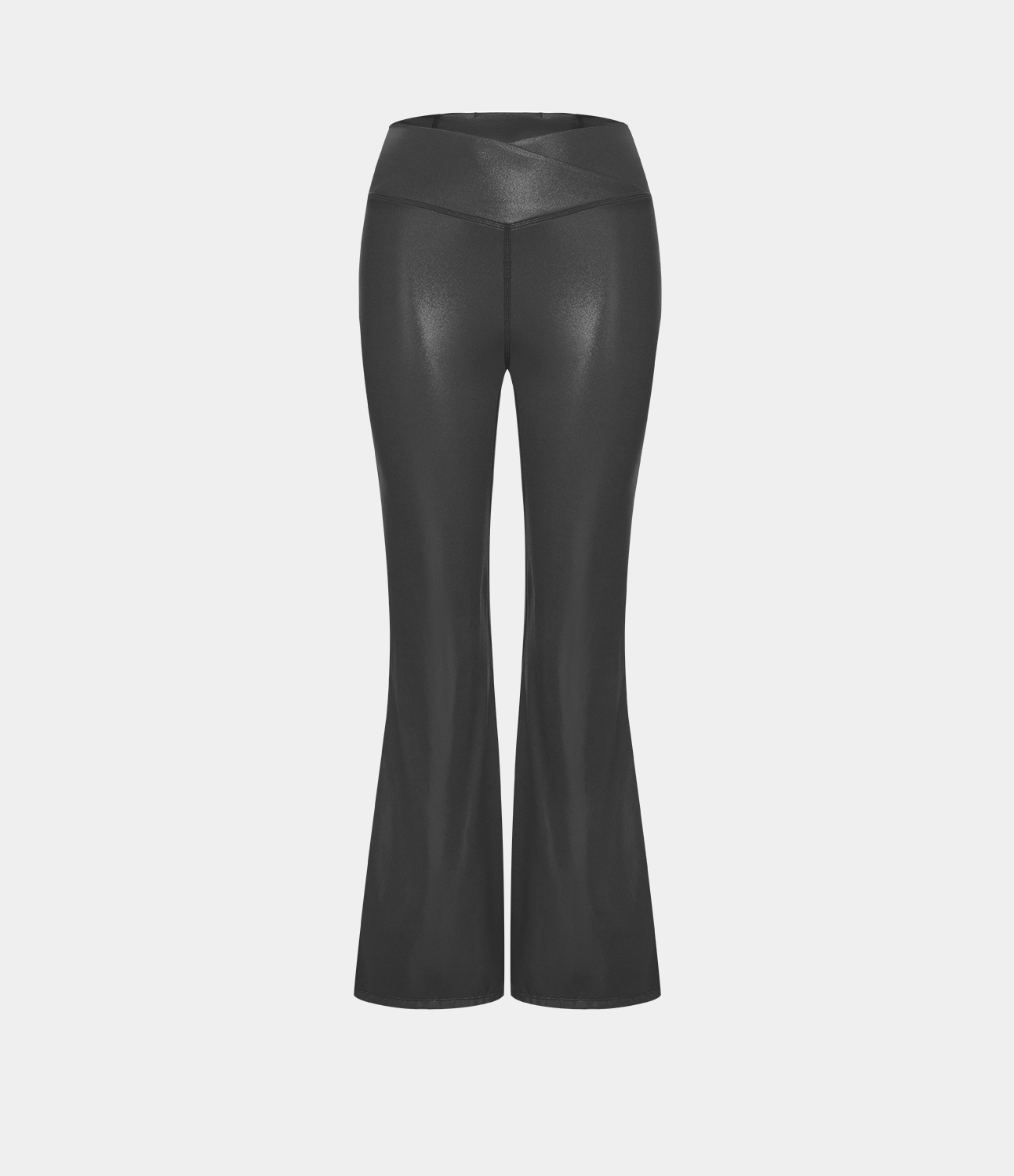 Women's Cloudful® Shine Crossover Waisted Foil Print Stretchy Super