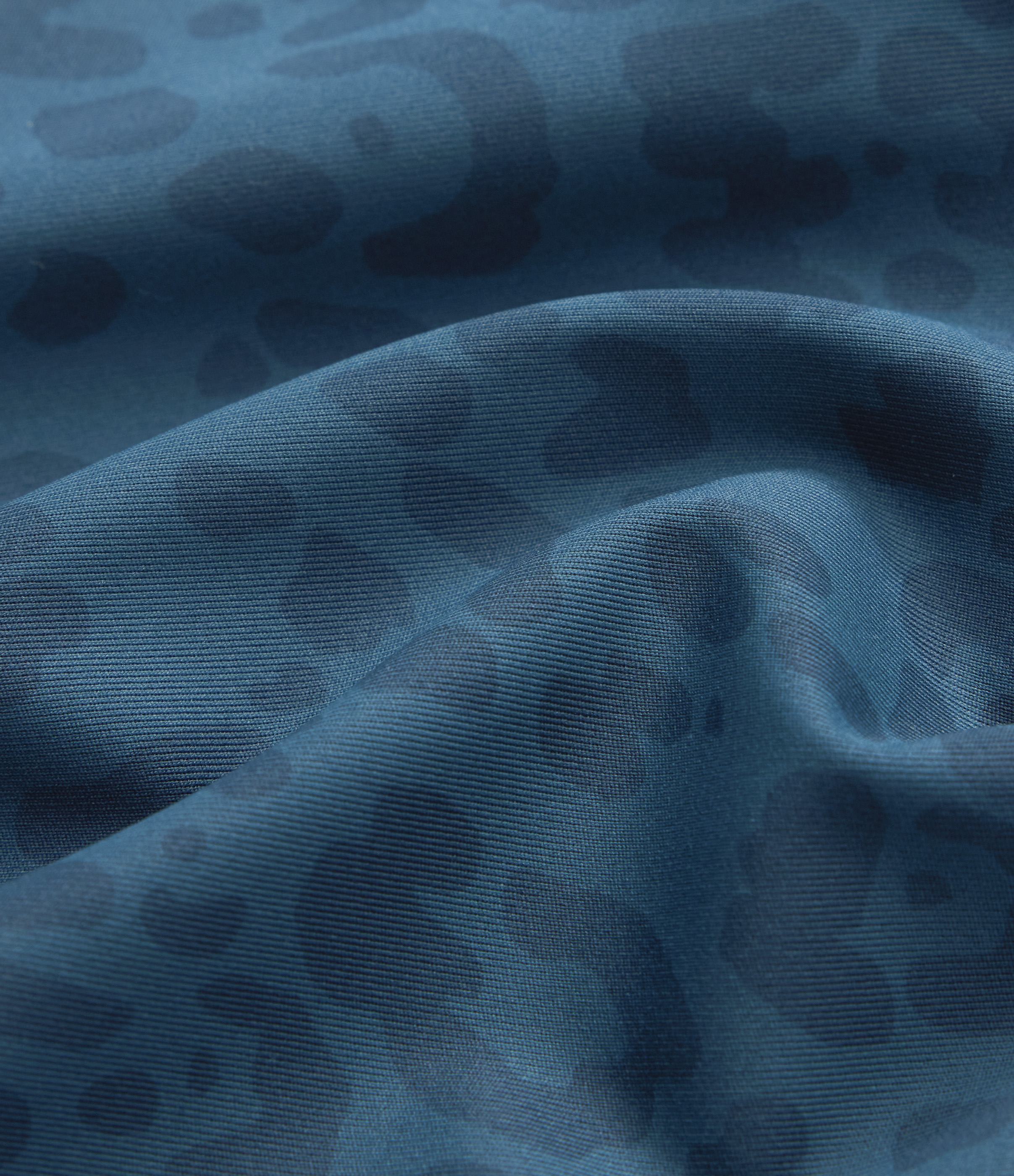 Halara High Waisted Crossover Side Pocket Leopard Print 7/8 Yoga Leggings  - Lake Blue Leopard Print - L(7/8) gym leggings 