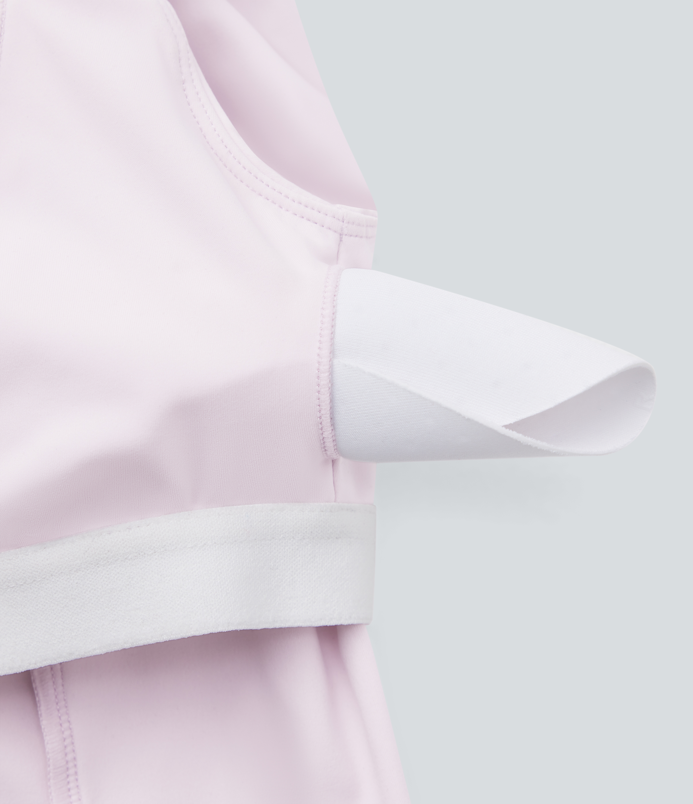 Halara Softlyzeroв„ў Airy Square Neck Cropped Cool Touch Pickleball Tank Top-UPF50+ Tank Top - Chiffon White - S golf tops halter top 