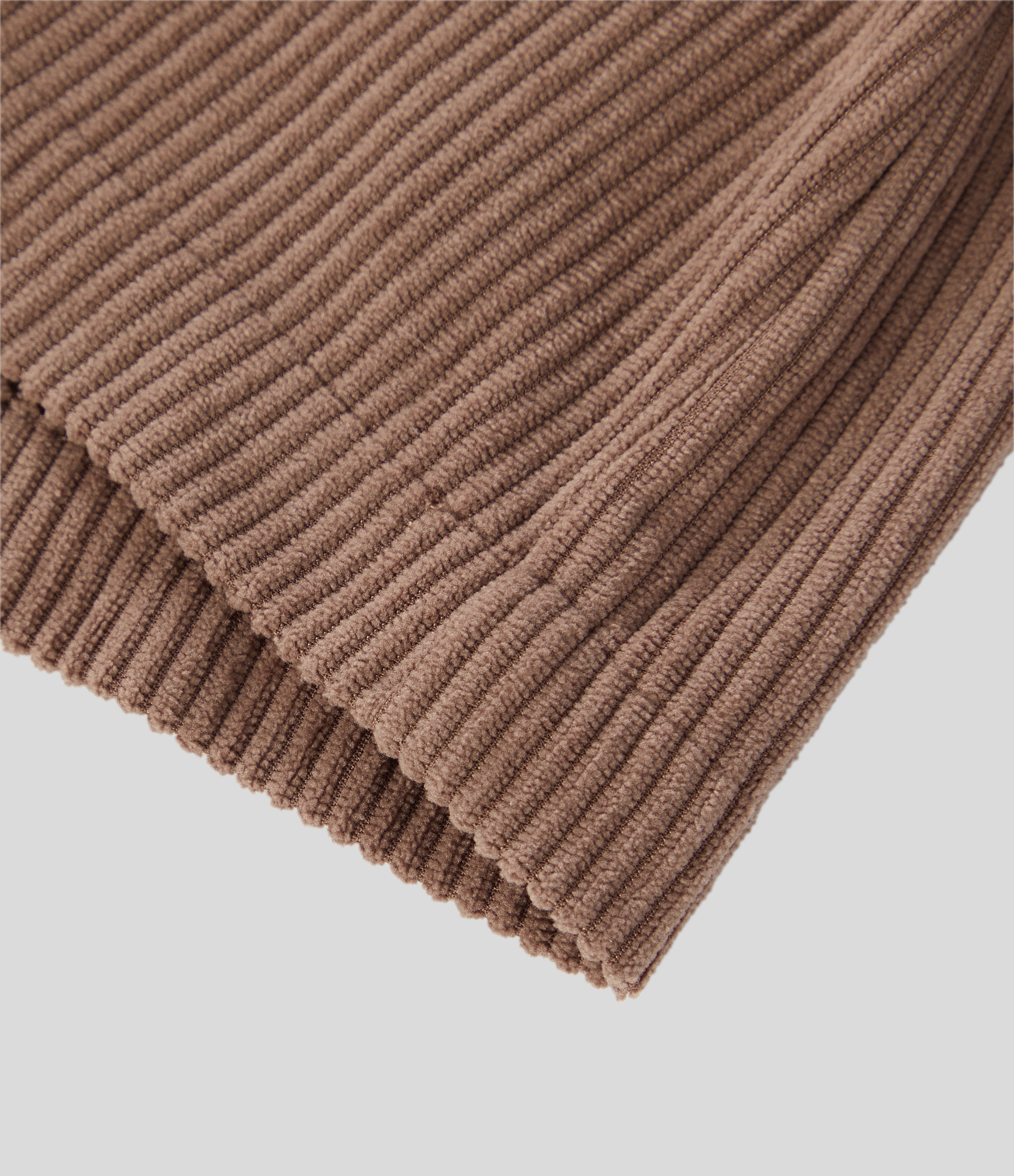 Halara High Waisted Invisible Zipper 2-in-1 A Line Mini Corduroy Casual Skirt  - Cocoa Brown - XS(regular) 