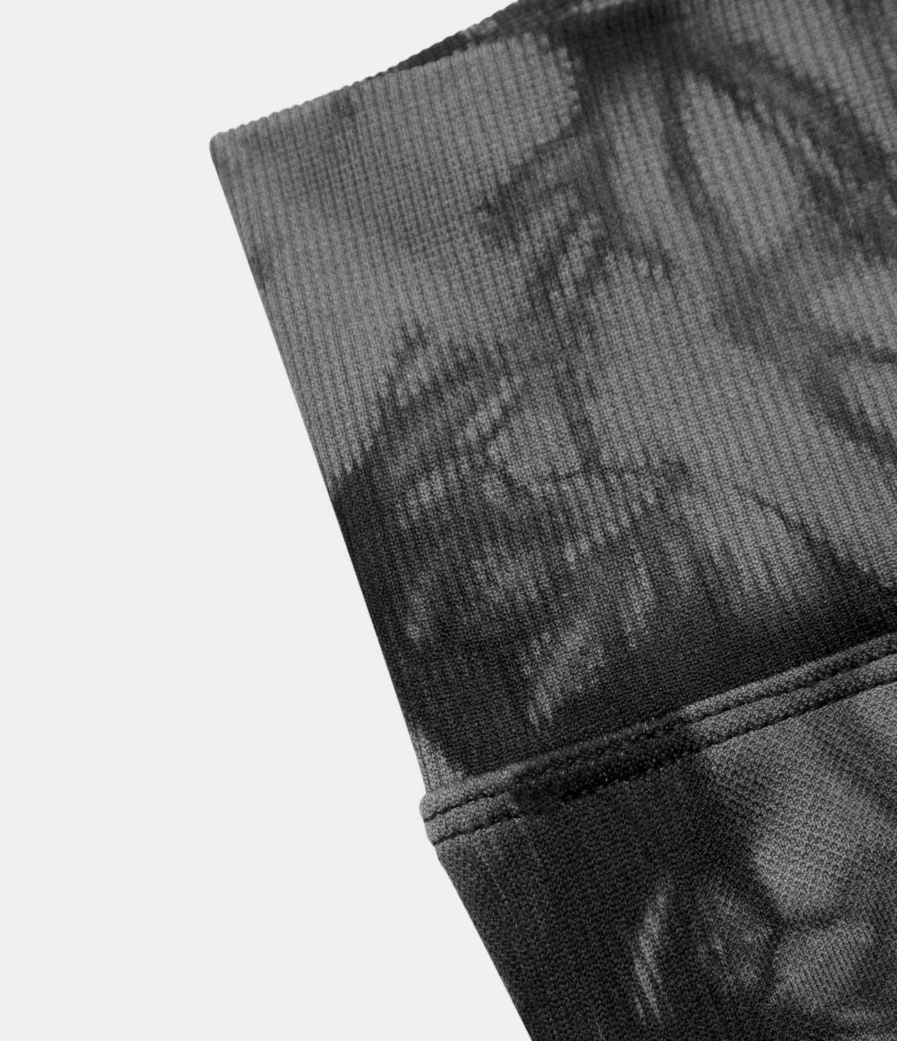 Halara Seamless Flow High Waisted Crossover Ruched Tie Dye Yoga Leggings  - Gray Black Tie Dye - XS gym leggings leggings with pockets 