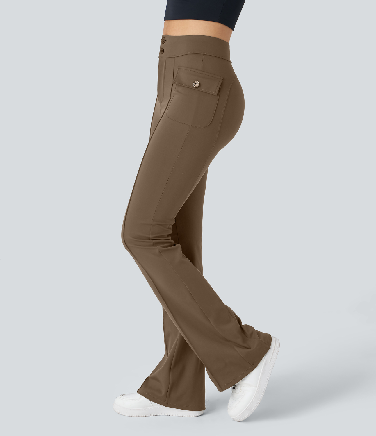 パンツ cargo flare pants meltthelady 取置melt the lady cutout tight flare pants - メルカリ