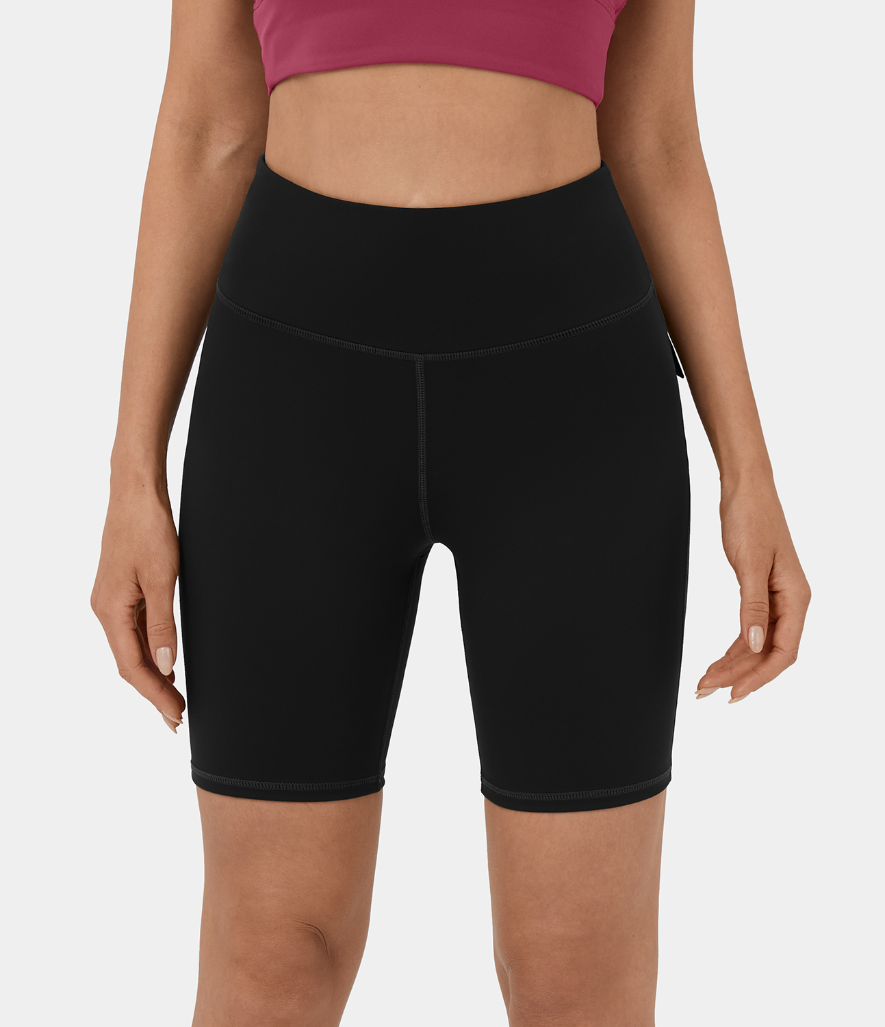 

Halara High Waisted Back Flap Pocket Yoga Cargo Biker Shorts 7'' - Black -  biker shorts women black biker shorts womens biker shorts