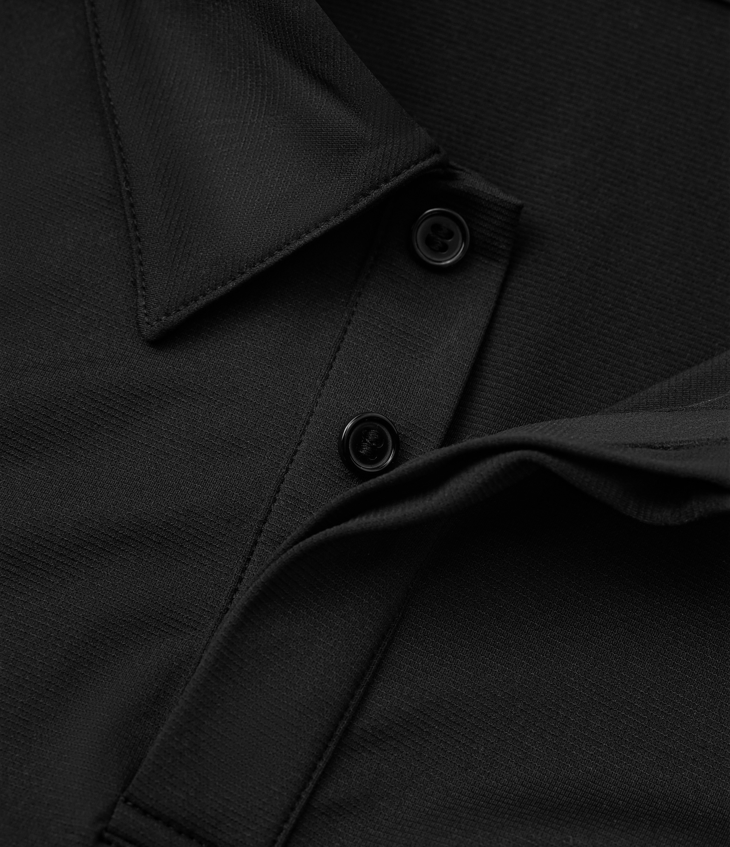 Halara Lightweight Polo Neck Split Hem Golf Tank Top Tank Top - Black - XS golf tops halter top tunic tops sleeveless tops backless top 