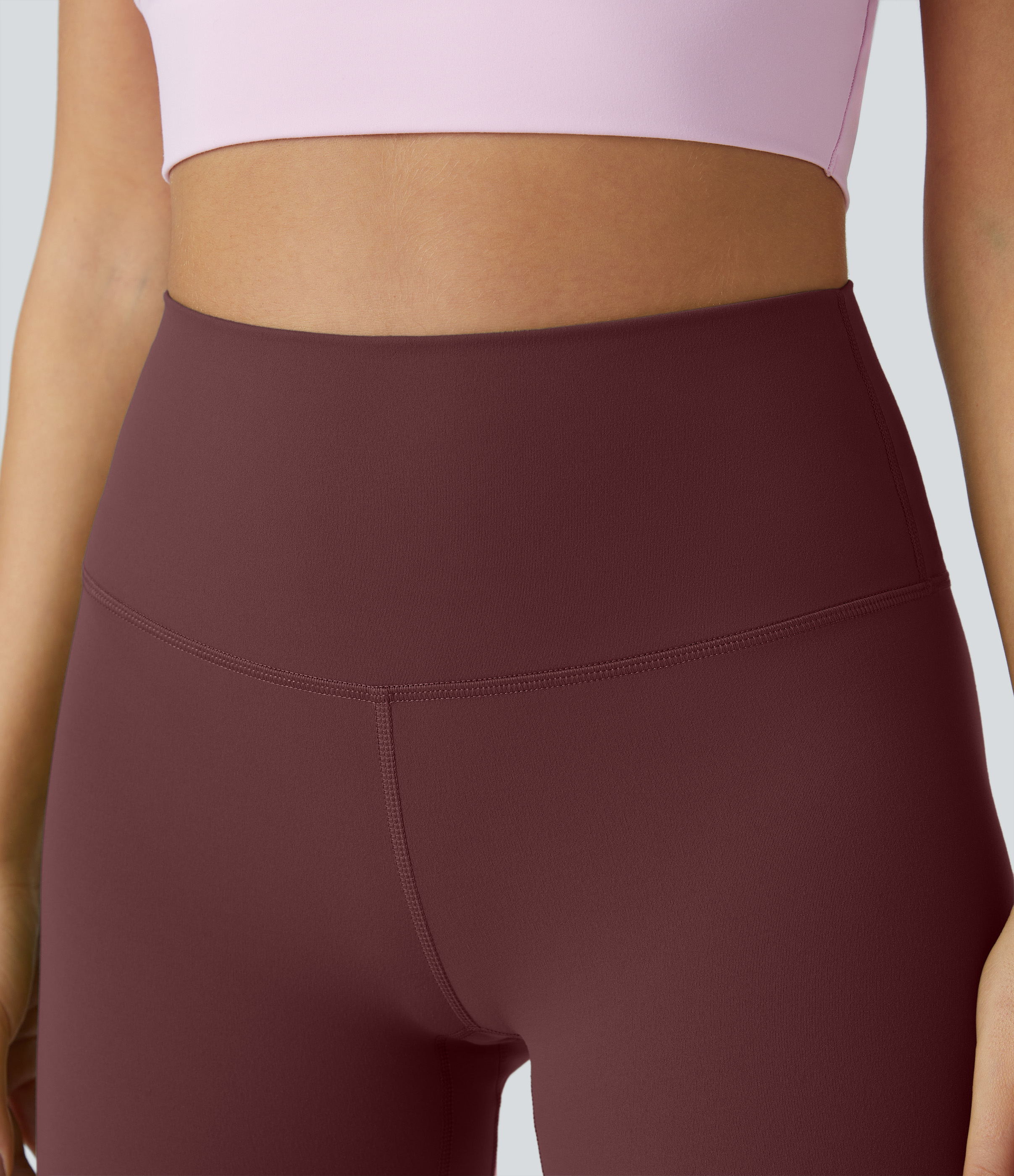 Halara High Waisted Biker Shorts  - Love Bite - Burgundy - XL biker shorts women black biker shorts womens biker shorts white biker shorts 