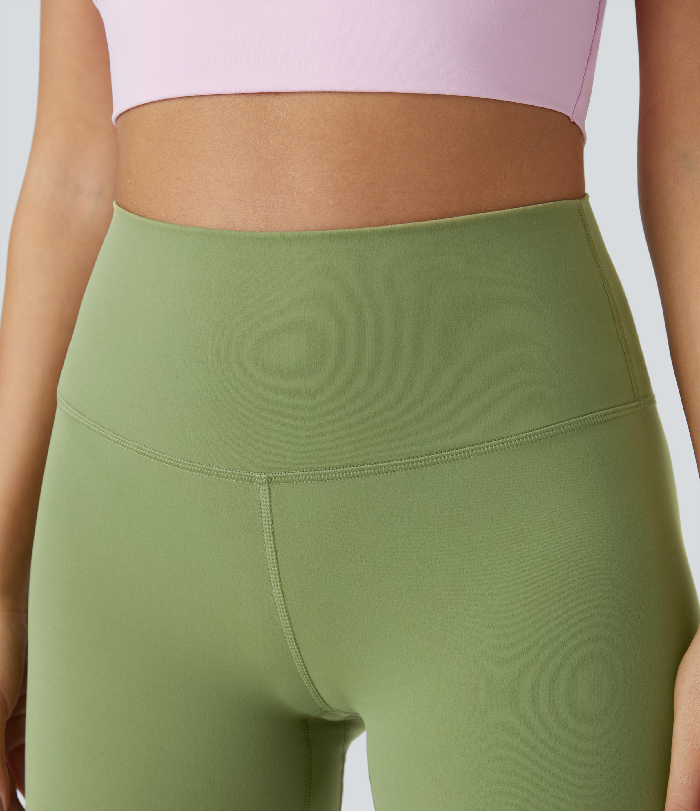 Halara High Waisted Biker Shorts  - Hot Wasabi - Green - XL biker shorts women black biker shorts womens biker shorts white biker shorts 