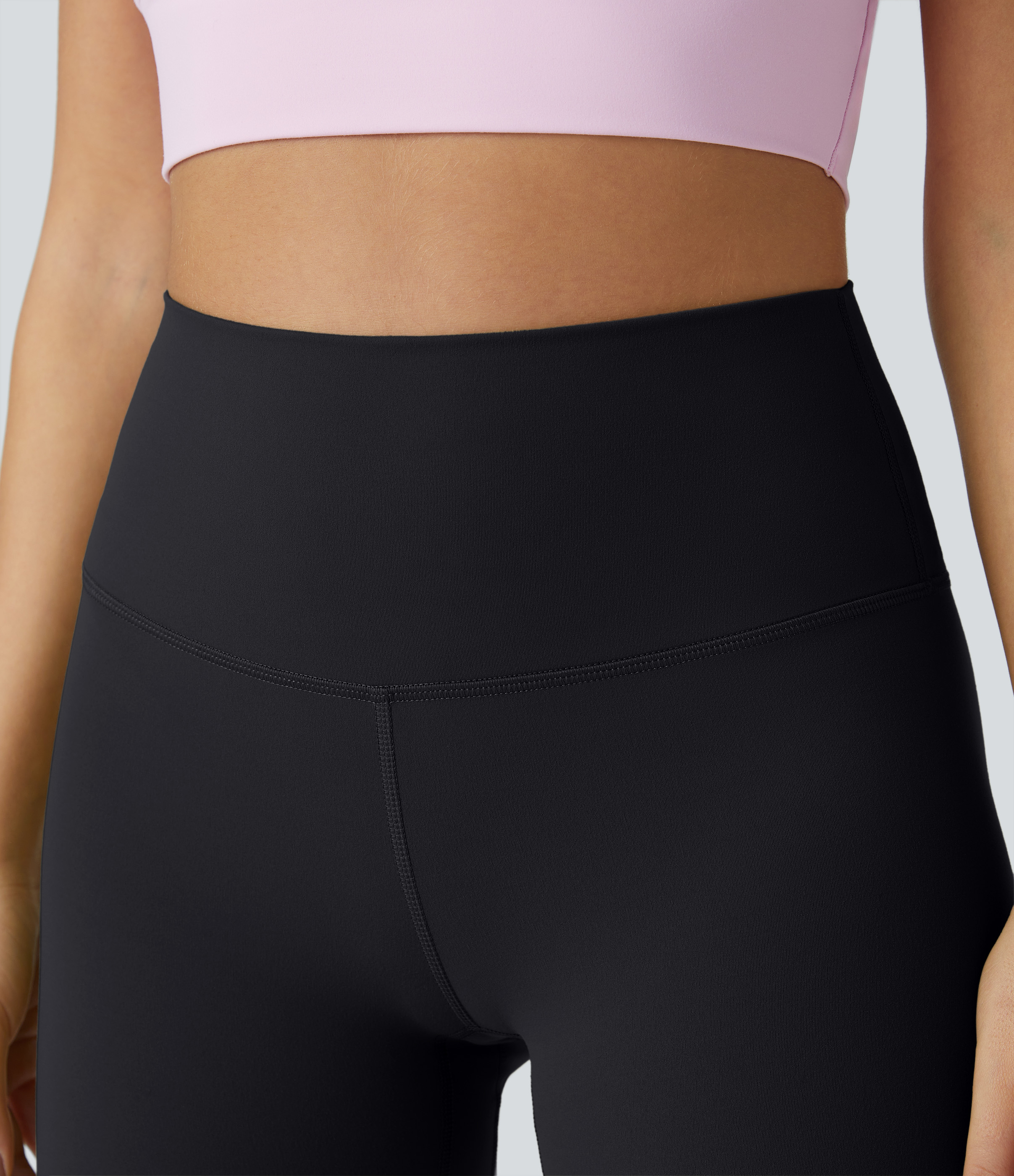 Halara High Waisted Biker Shorts  - Midnight Adventure - Black - L biker shorts women black biker shorts womens biker shorts 