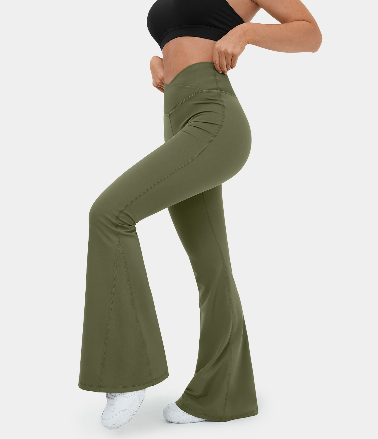 Camo Bootcut Yoga Pants