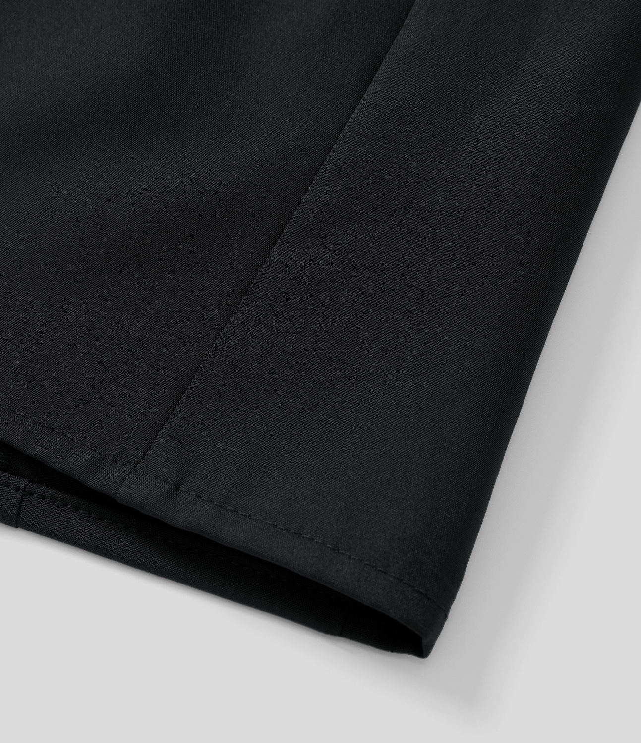 Halara Collared Button Long Sleeve Casual Shirt  - Black - M 
