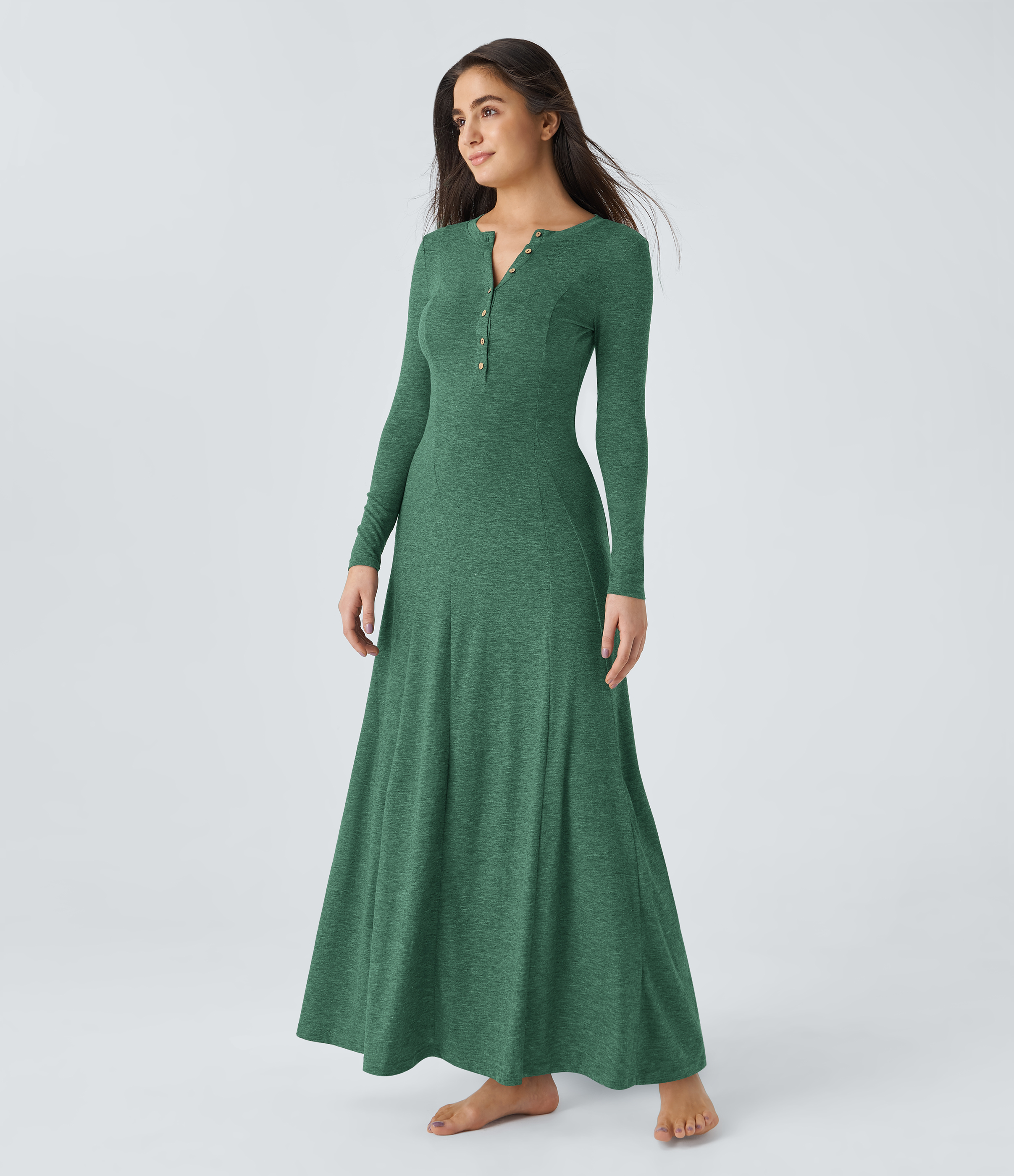 metallic gold long sleeve dress Ulla Johnson