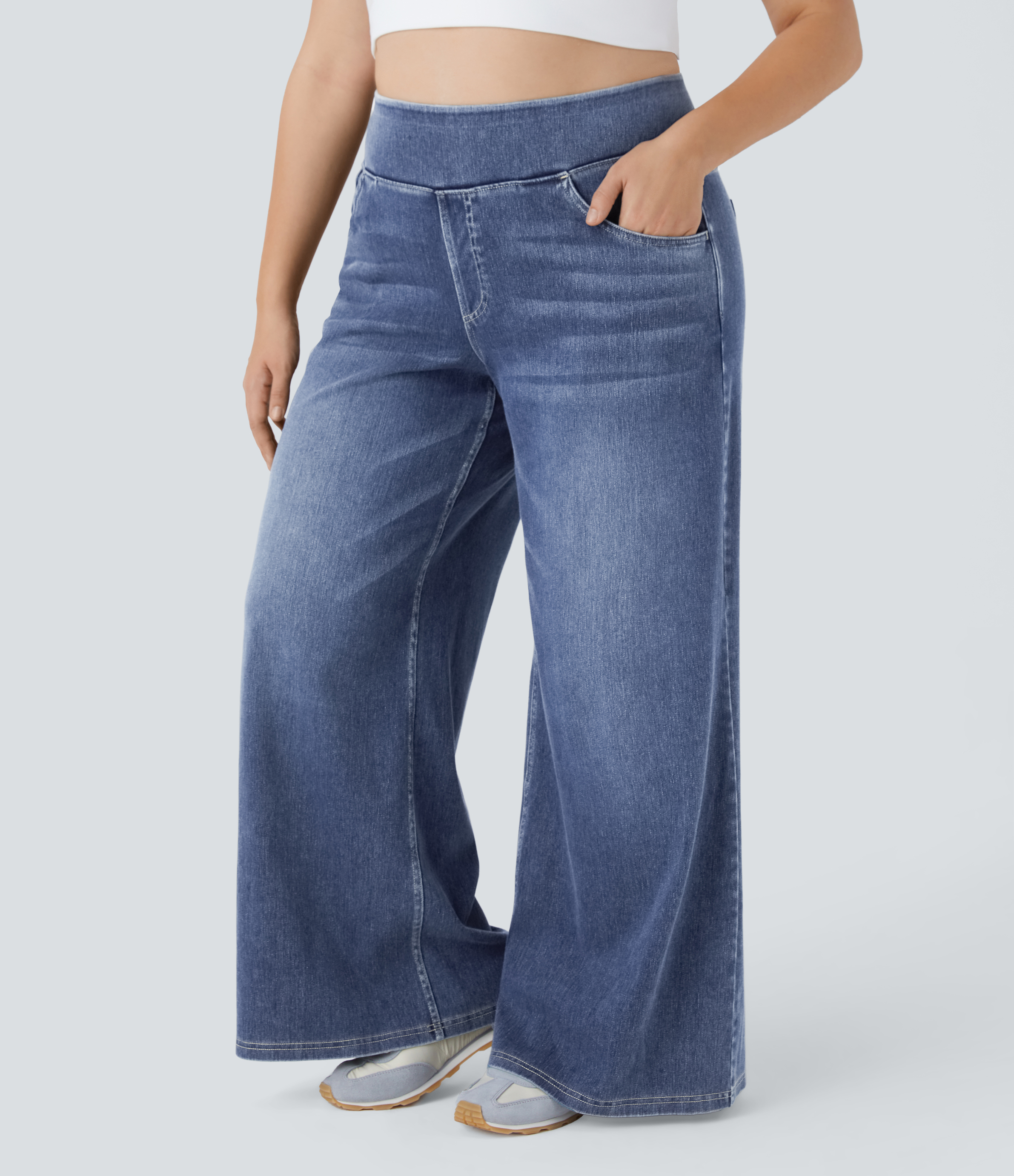 Plus-sized Jeans