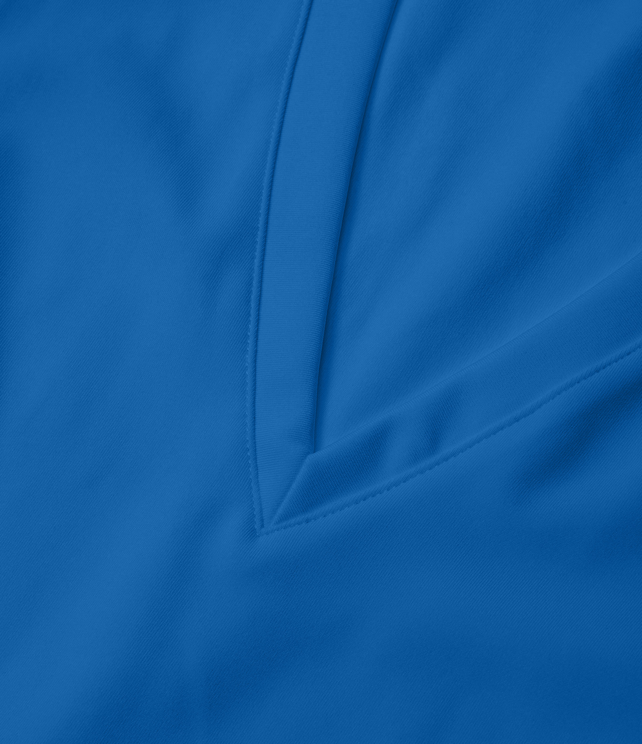 Halara V Neck Sleeveless Pleated Hem Mini Golf Active Dress Workout Dress - Victoria Blue - L 