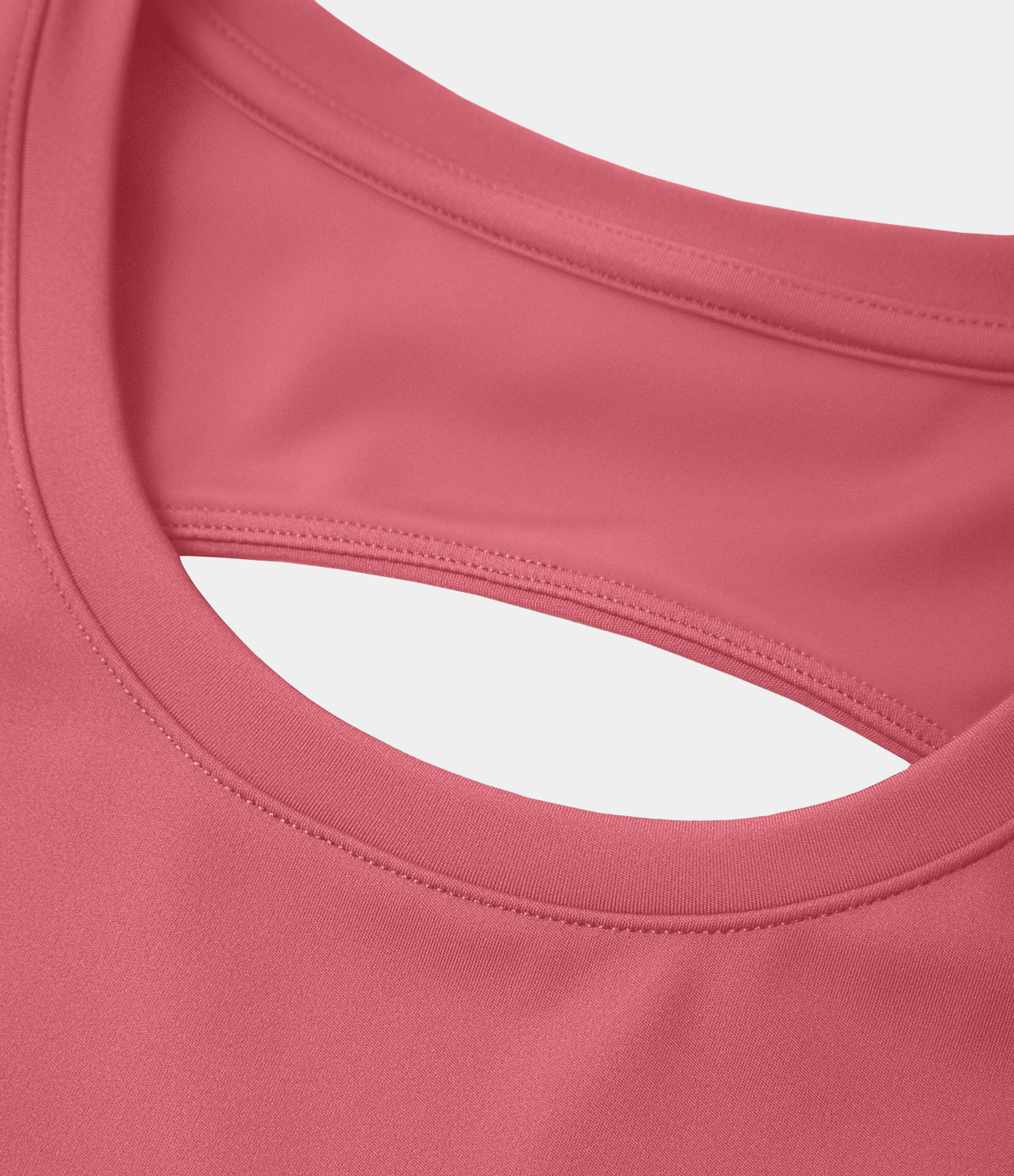 Halara Backless Twisted Cut Out Flare Mini Dance Active Dress Workout Dress - Begonia Rouge - L 