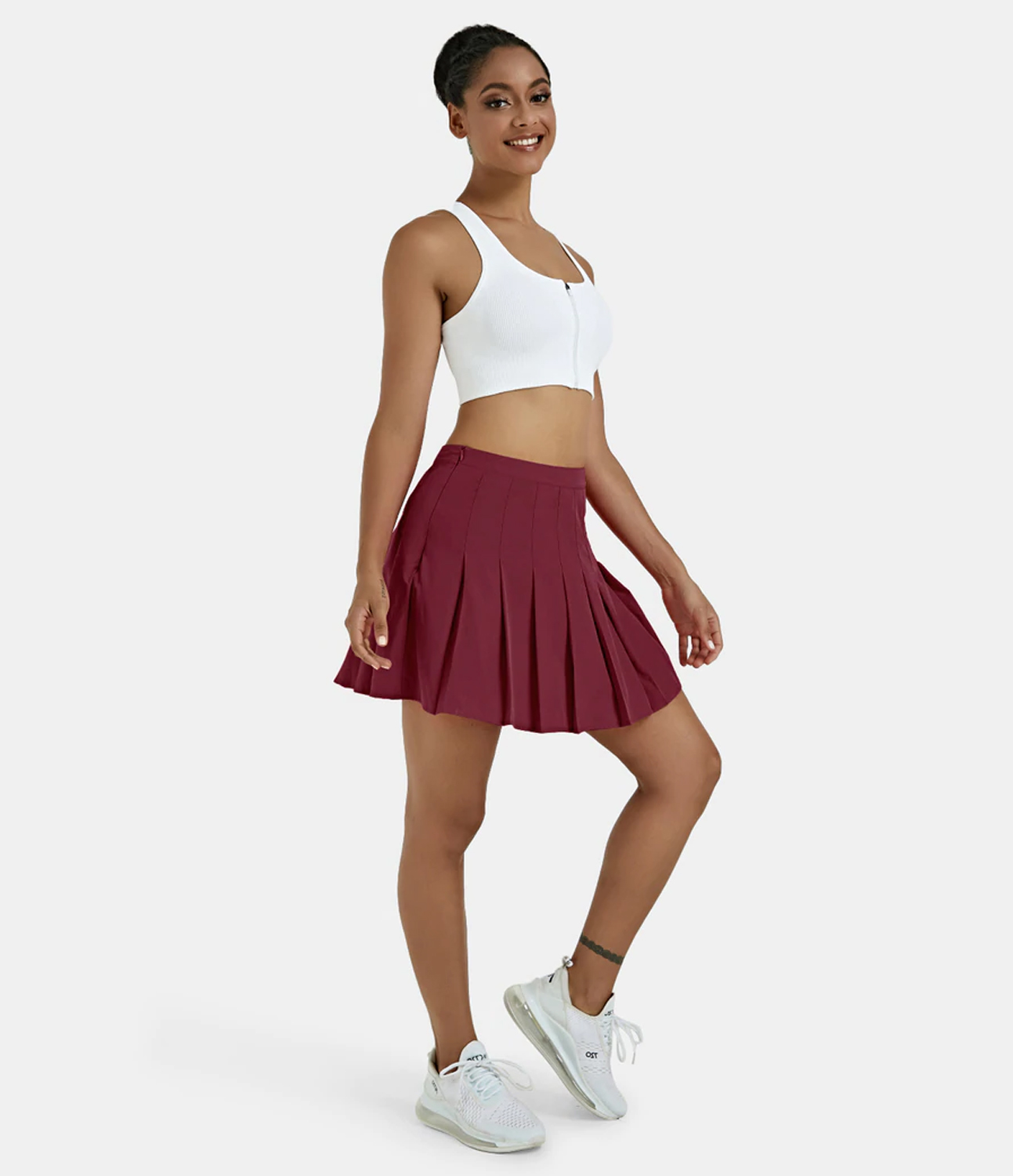 Women's Everyday 2in1 Side Pocket Pleated Golf SkirtAiry HALARA