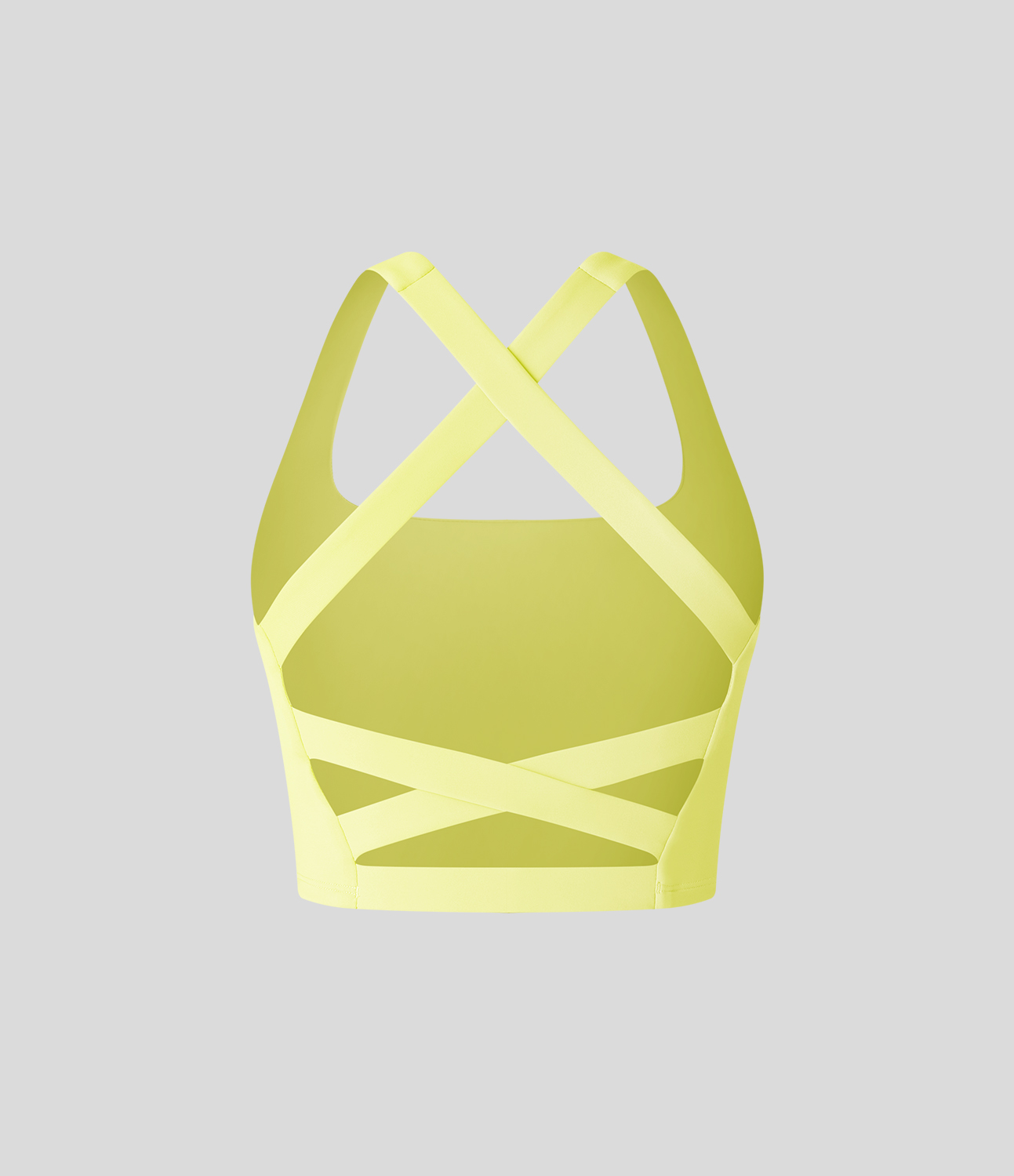 Halara Softlyzeroв„ў Airy Square Neck Backless Crisscross Cropped Cool Touch Yoga Tank Top-UPF50+ Tank Top - Charlock - M golf tops halter top 