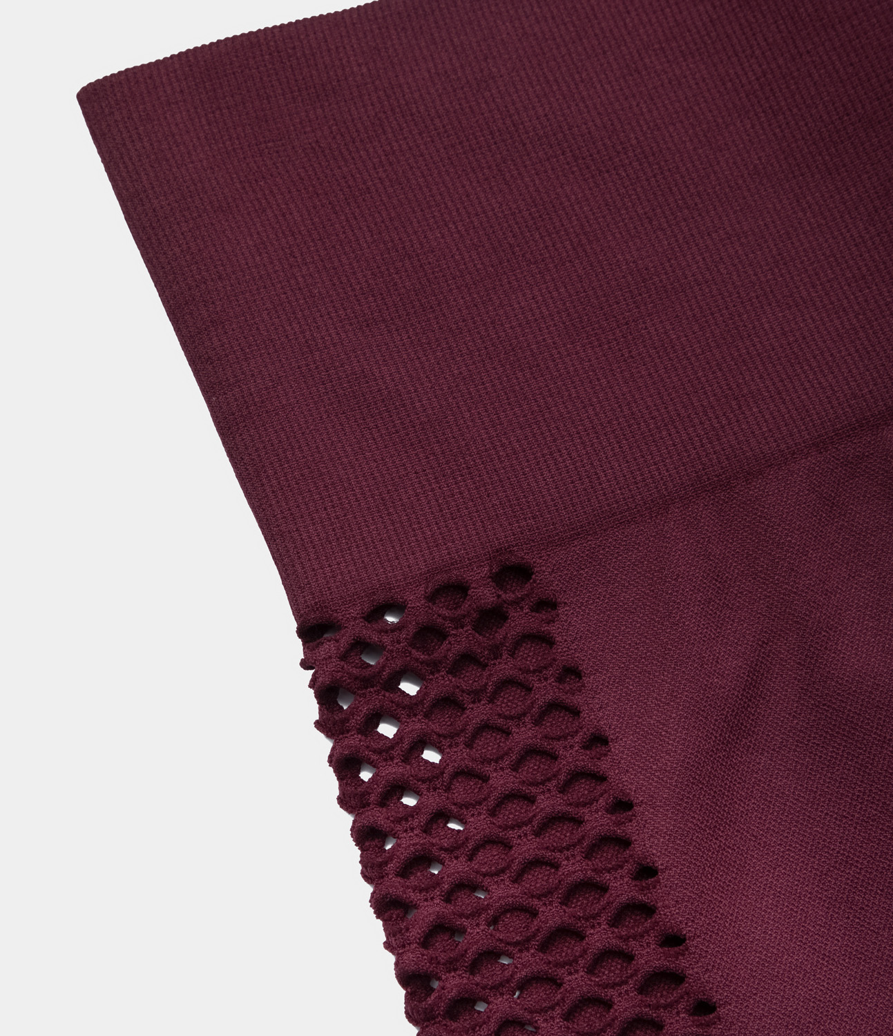Halara Seamless Flow High Waisted Cut Out Ruched Yoga 7/8 Leggings  - Windsor Wine - L gym leggings leggings with pockets 