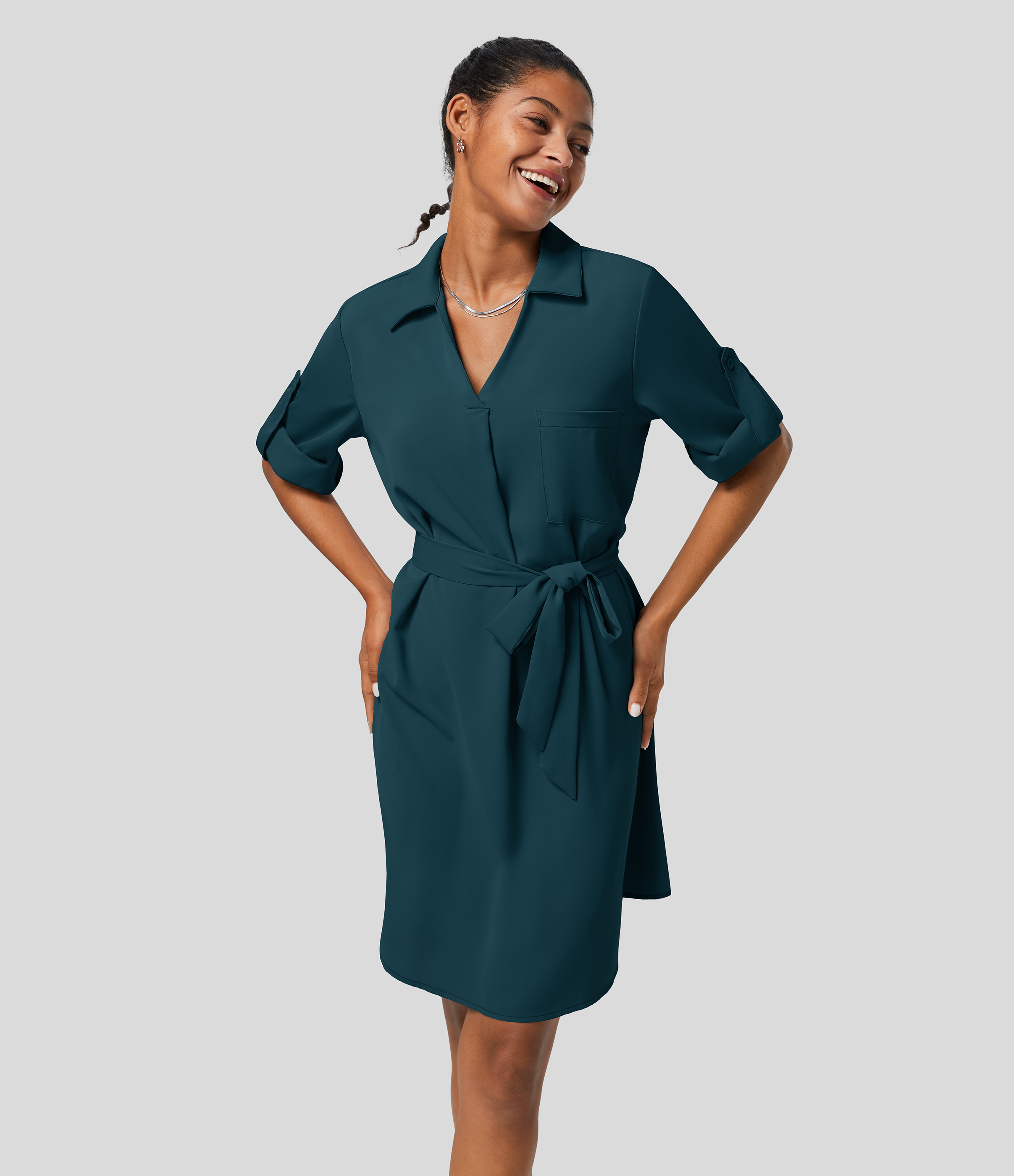 work shirt dress Floor Length Lace Shirt Dress, Occassion Tissue Lace Outfit, Casual African Work Tunic, Trent Wedding Guest Maxi, Minimalist Church Gown