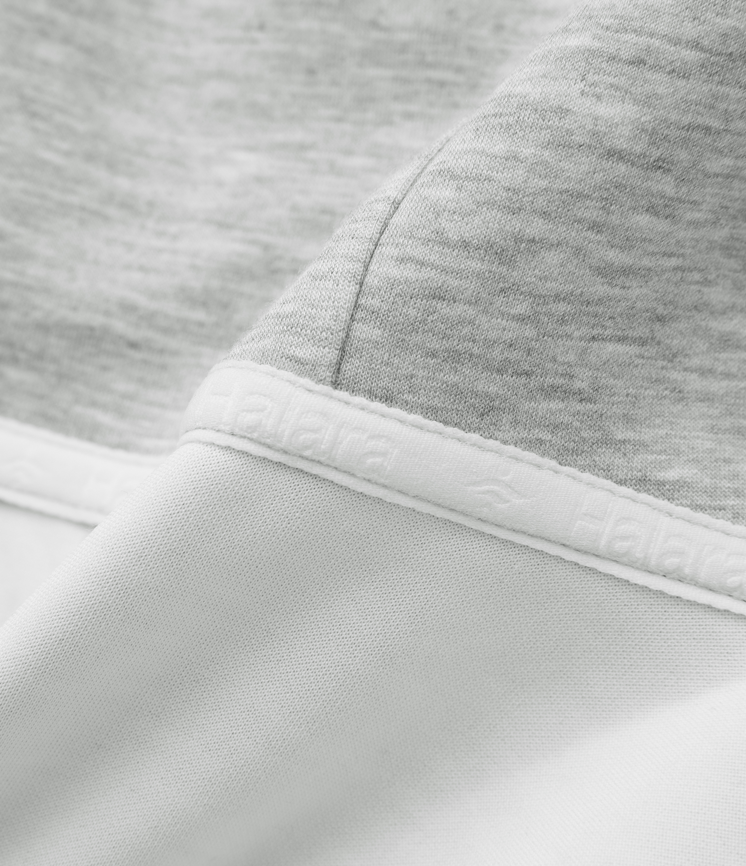 Halara Hooded Dropped Shoulder Long Sleeve Kangaroo Pocket Zipper Relaxed Yoga Sweatshirt  - Fog Gray - S 