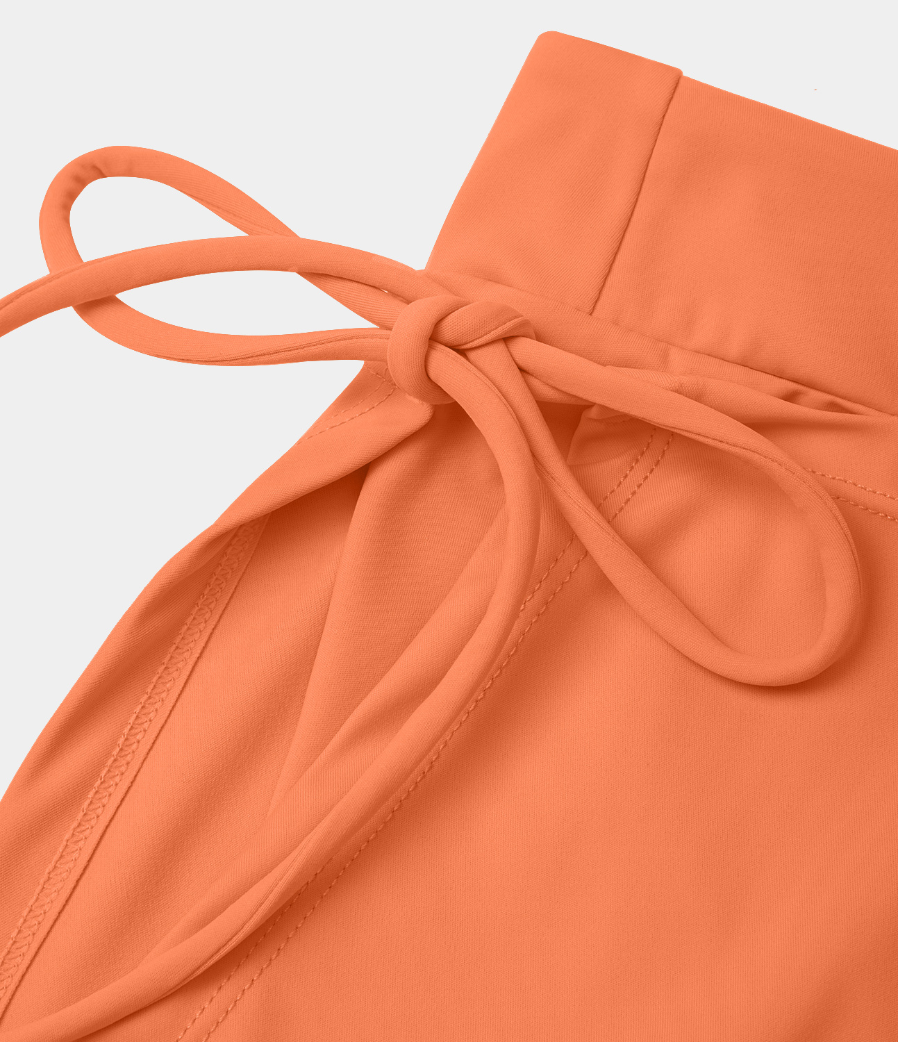 Halara Everyday Softlyzeroв„ў Airy Mid Rise Tie Side A Line 2-in-1 Side Pocket Mini Cool Touch Skirt-UPF50+  - Blush Orange - XS 