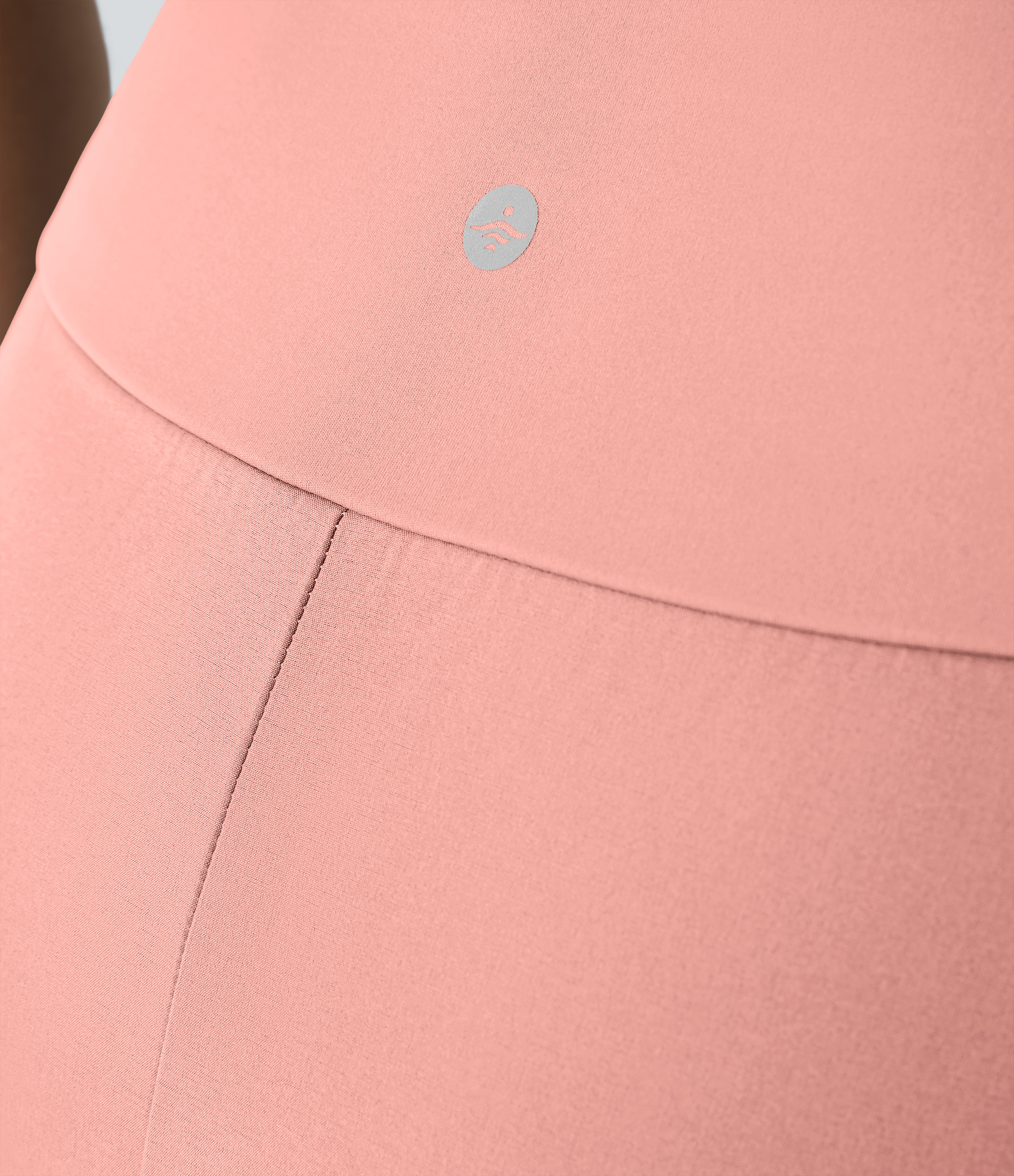 Halara Breezefulв„ў High Waisted High Low Ruffle 2-in-1 Flowy Quick Dry Casual Regular Maxi Skirt  - Peach Melba - XL(regular) 