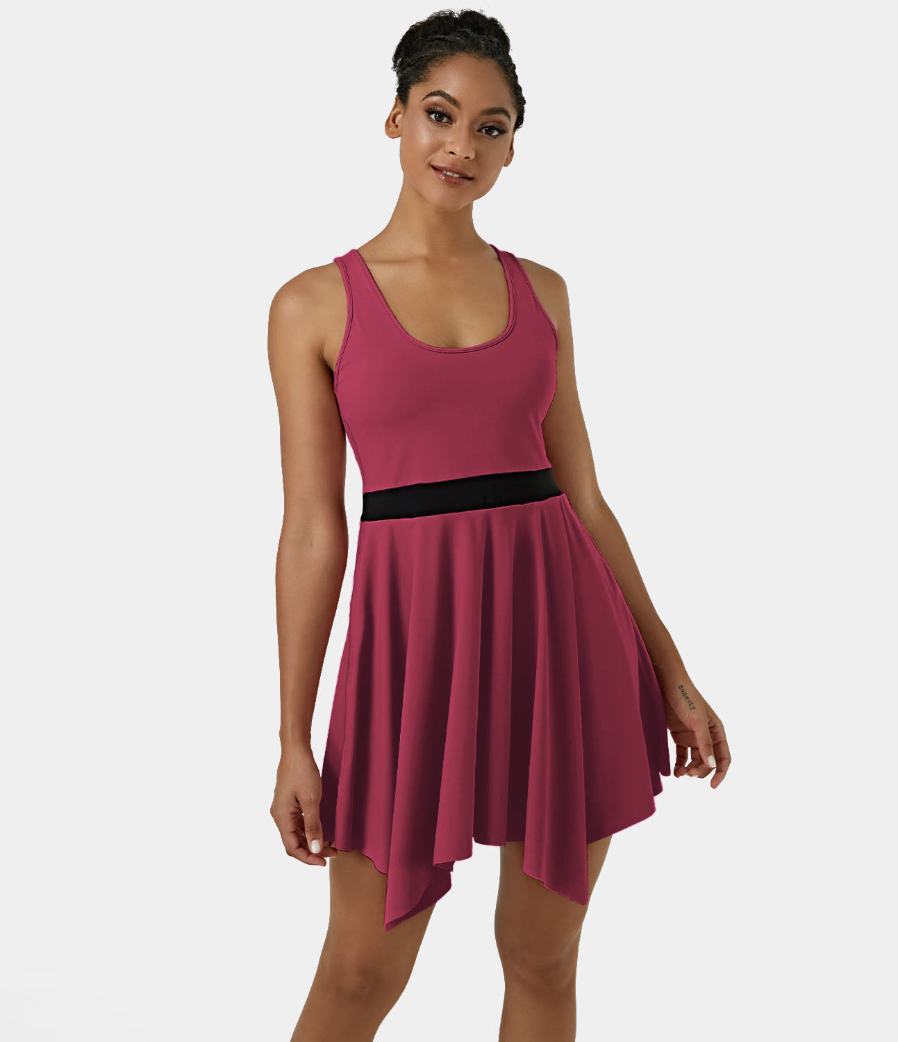 dress with shorts halara