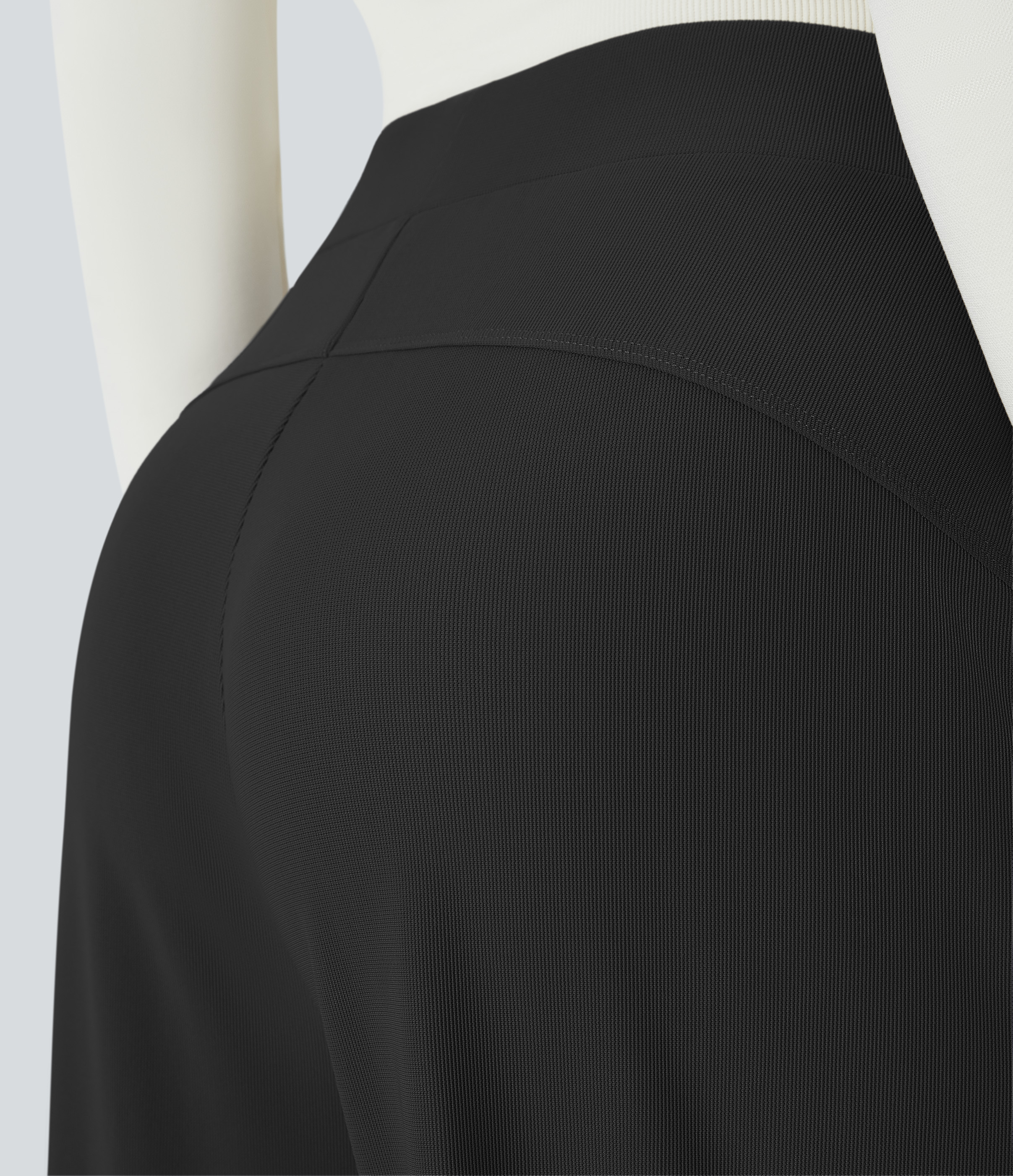 Halara HalaraFlexв„ў High Waisted Body Sculpt Waist-Slimming Side Pocket Wide Leg Micro Waffle Work Pants  - Black - S(regular) sweatpants 