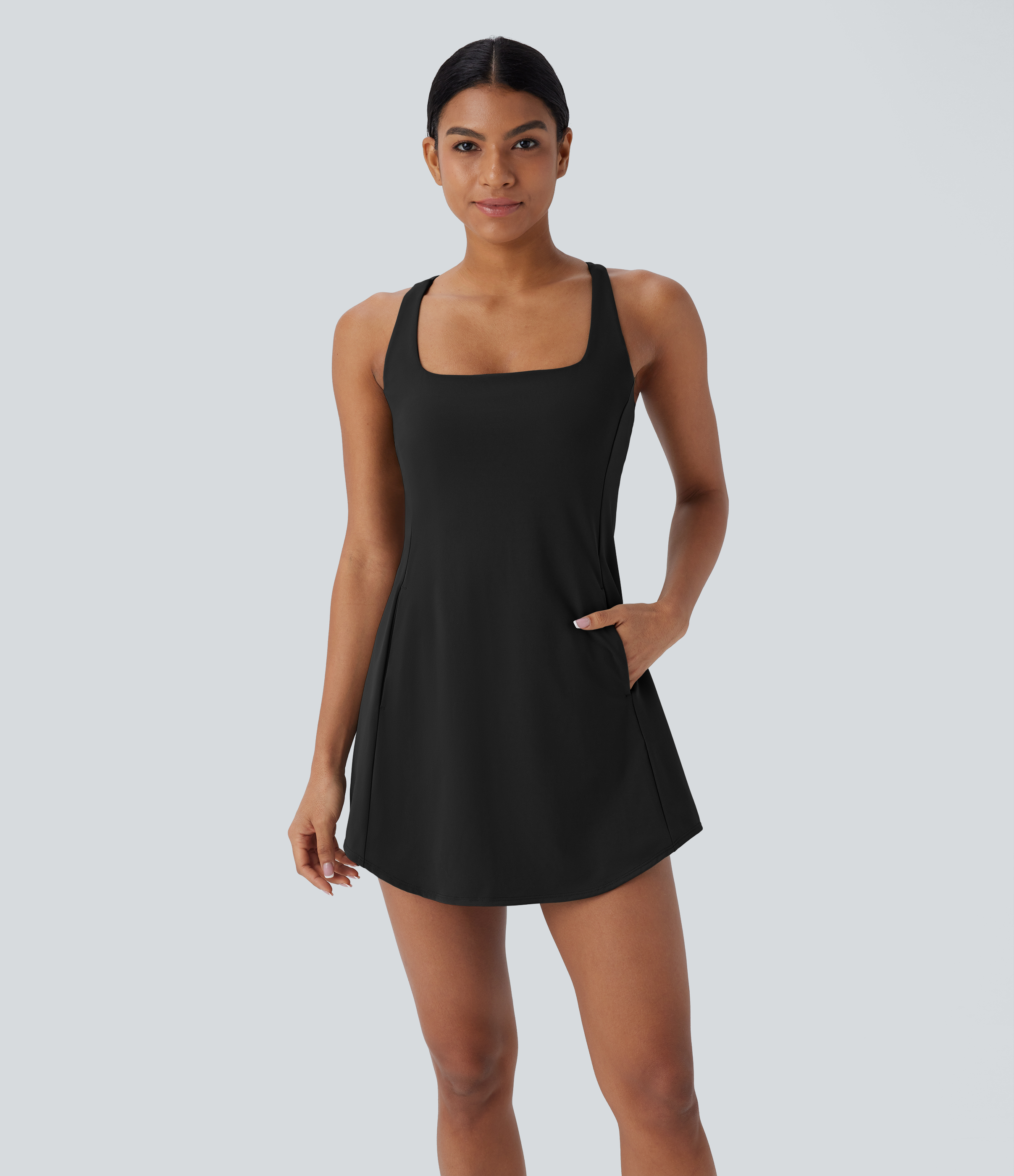 Women's SoftlyZero™ Plush Cut Out Pocket 2-Piece Mini Yoga