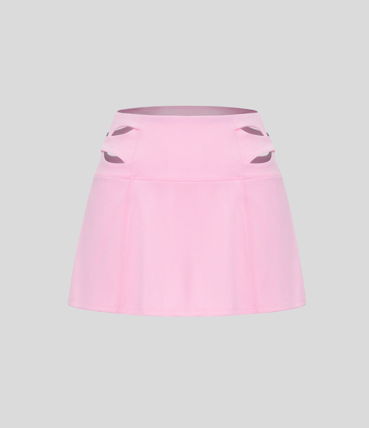 Halara Softlyzeroв„ў Airy High Waisted Cut Out 2-in-1 Side Pocket Mini Flare Cool Touch Tennis Skirt  - Nosegay - S(regular) 