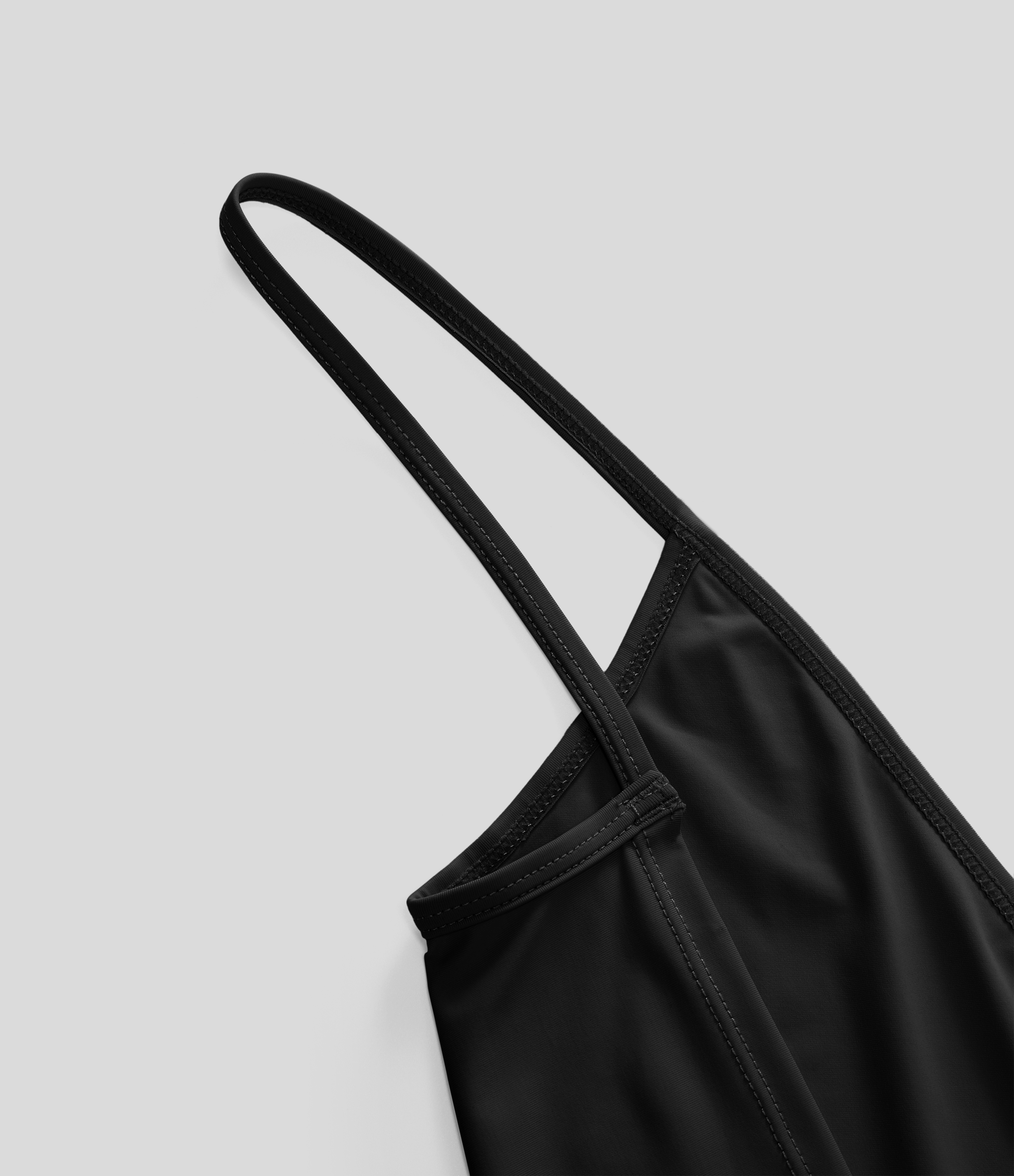 Halara Spaghetti Strap Crossover Backless Cover Up Wrap Cool Touch Resort Dress Casual Dress - Black - S slip dress beach dress ruched dress 
