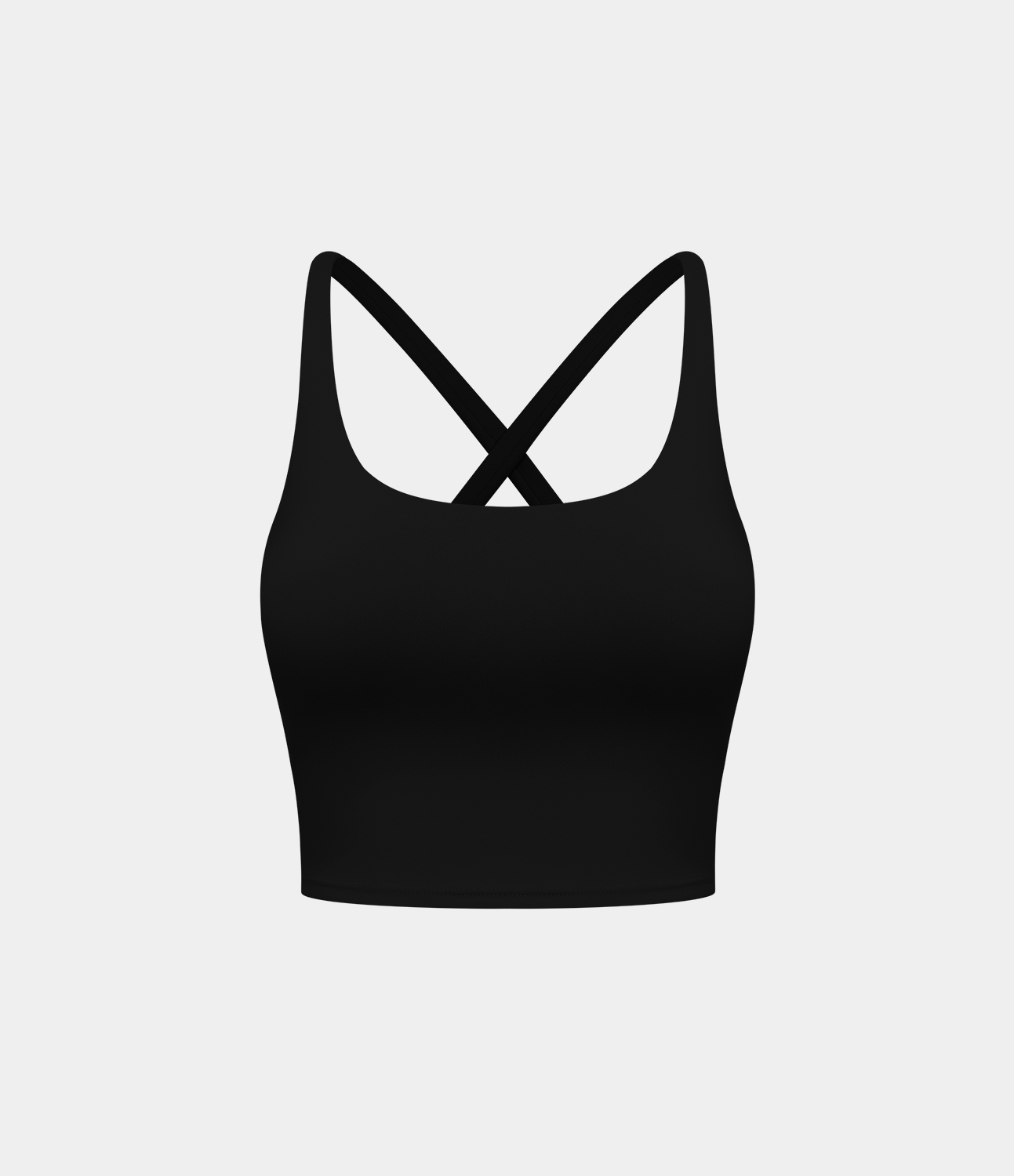 Halara Crisscross Backless Cropped Yoga Tank Top Tank Top - Black - L golf tops halter top tunic tops sleeveless tops backless top 