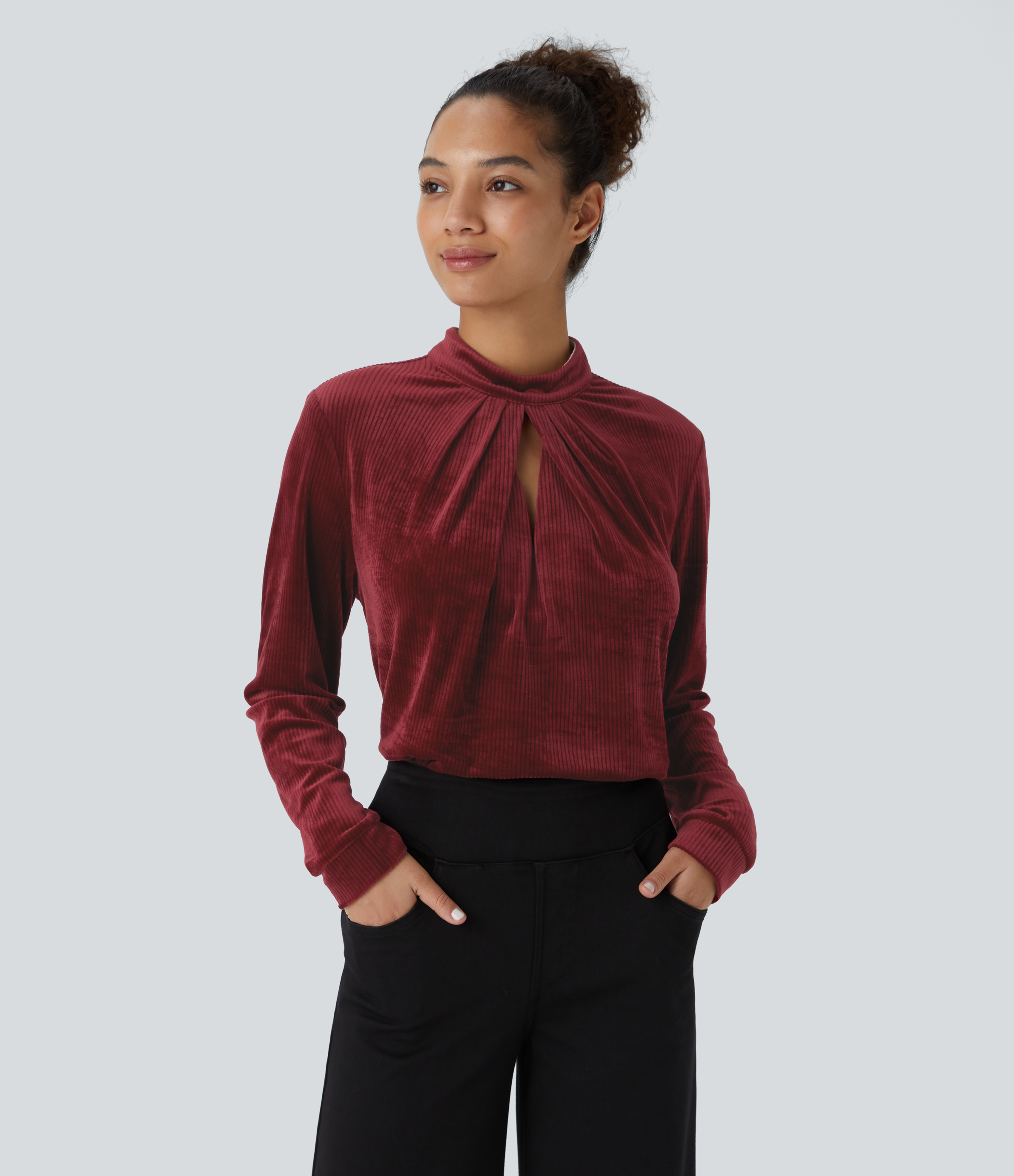 Platter Collar Blouse main image 1
