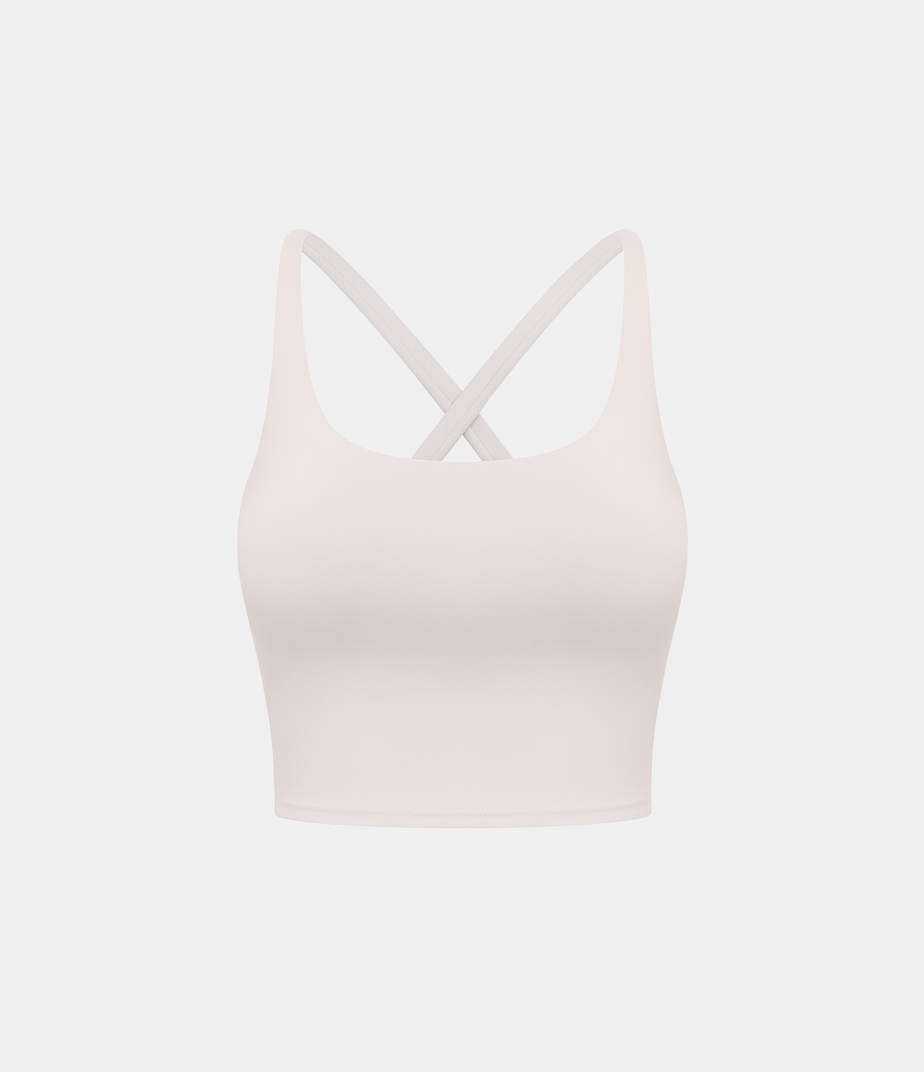 Halara Crisscross Backless Cropped Yoga Tank Top Tank Top - Almost Mauve - M golf tops halter top tunic tops sleeveless tops backless top 